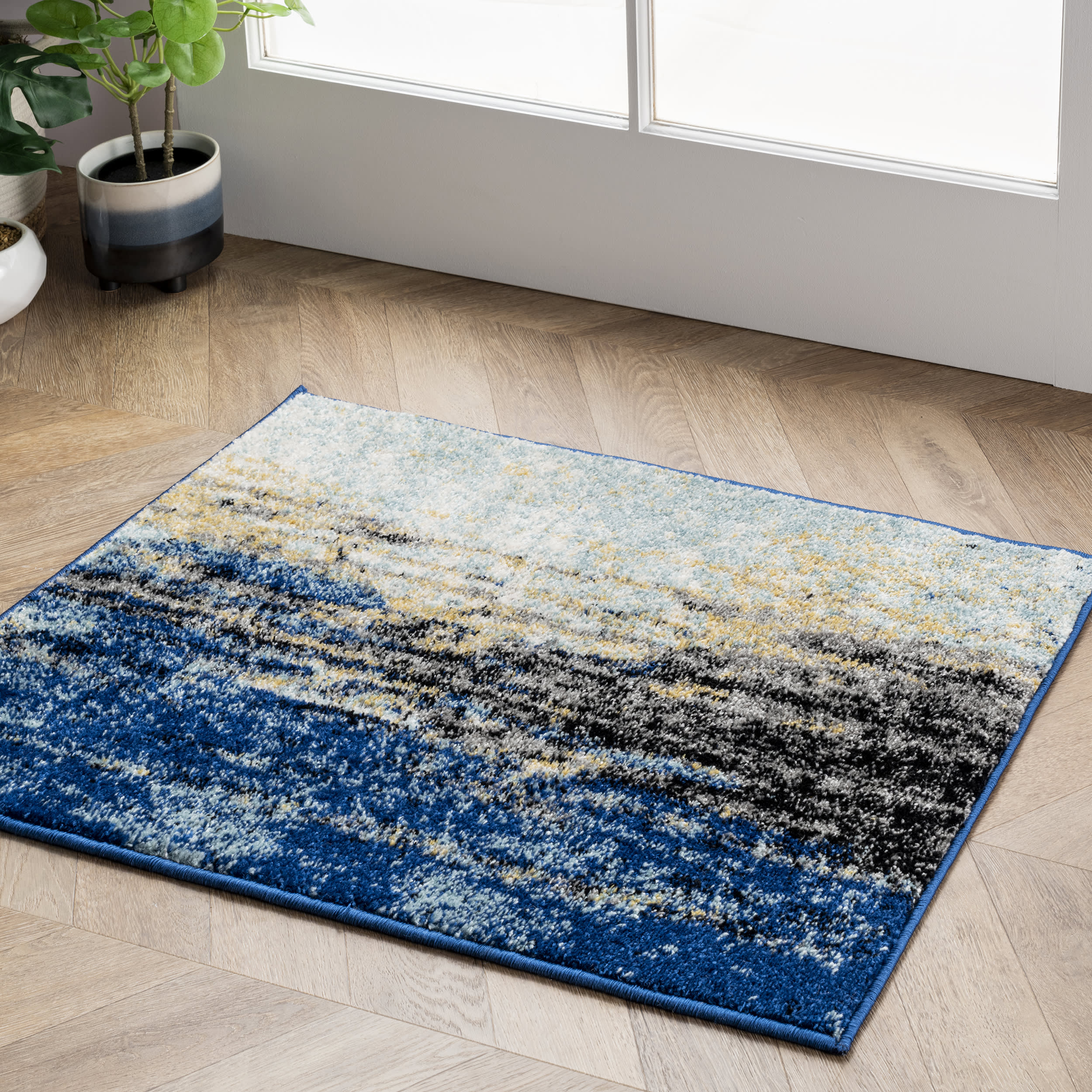 Serene Waterfall Rug | Blue - Image 7