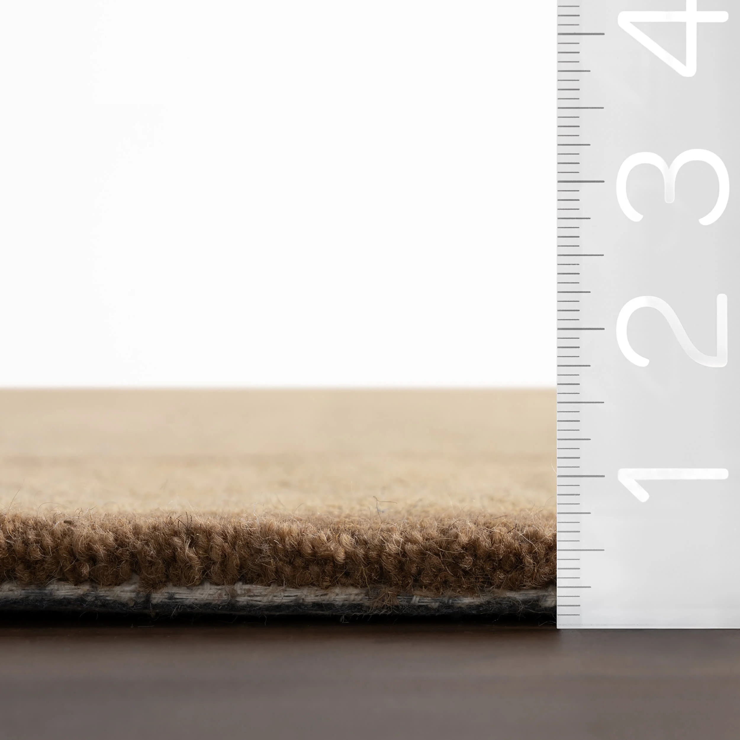 Serge Bordered Wool Rug by Nate Berkus | Brown - Image 4