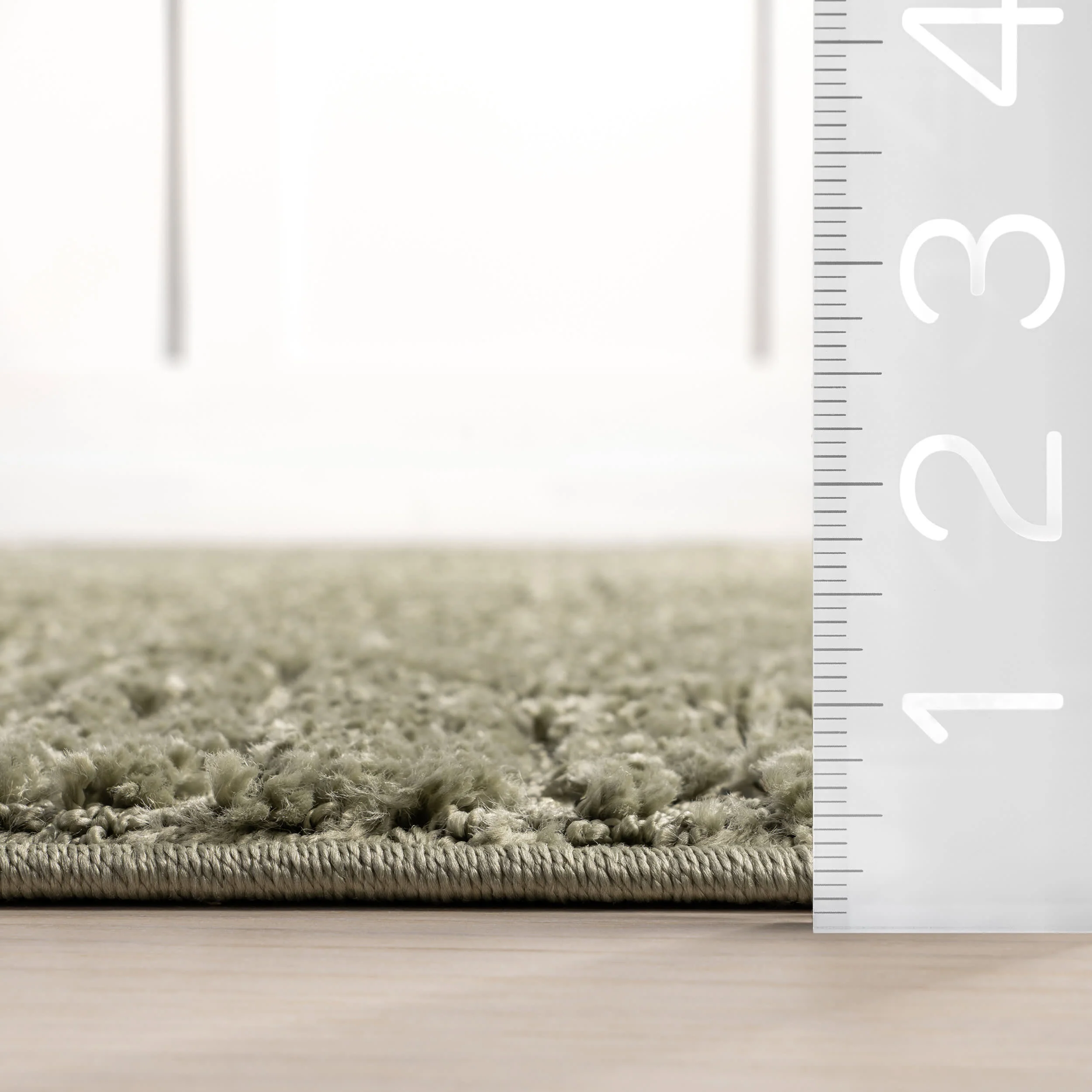 Shafali Tiled Trellis Rug | Green - Image 6