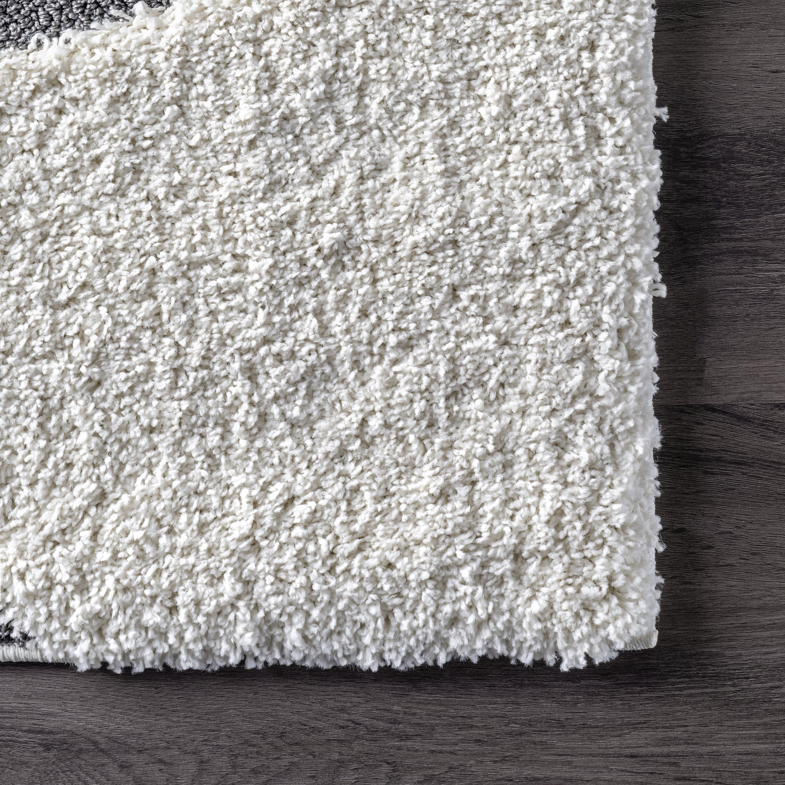Shaggy Curves Rug | Beige - Image 3