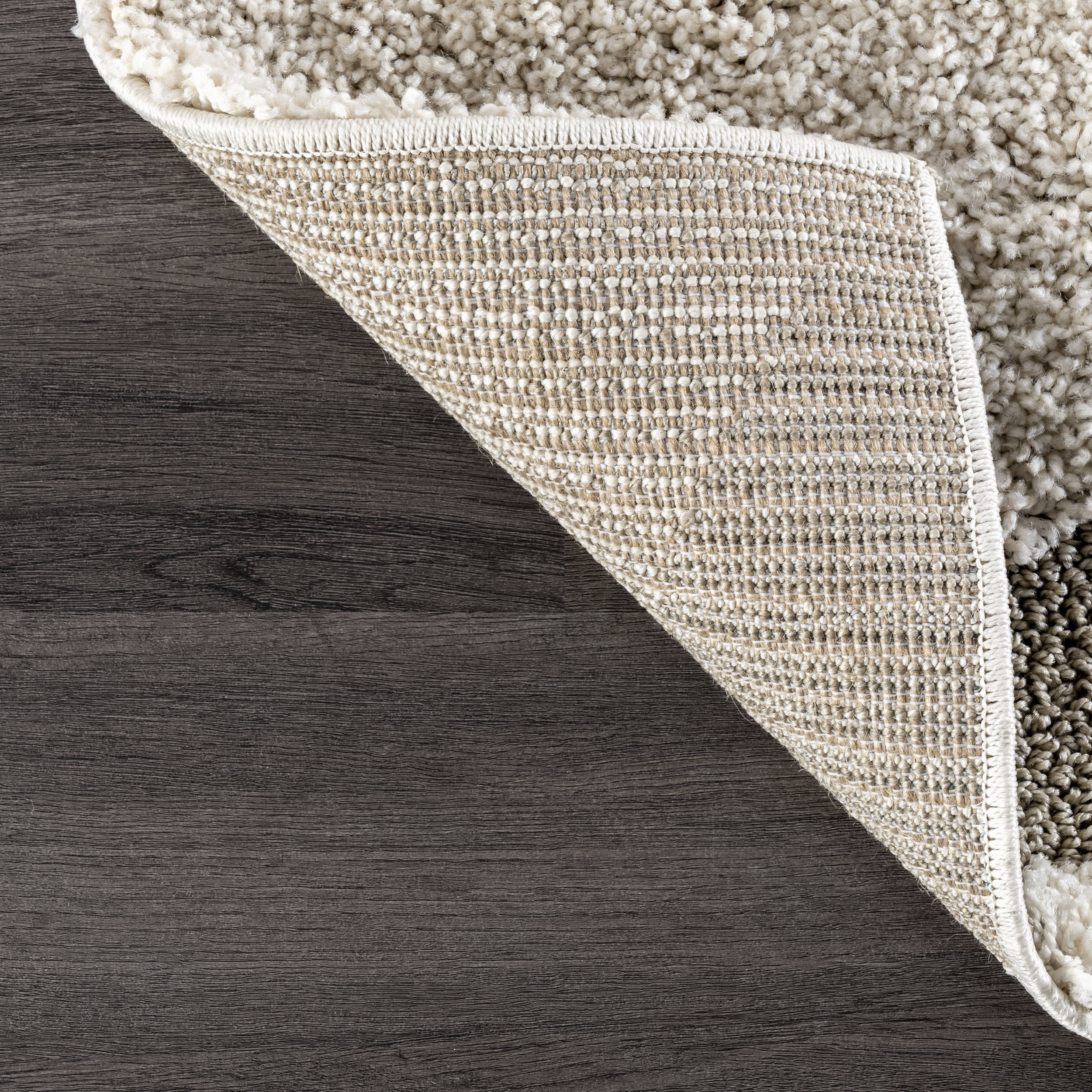 Shaggy Curves Rug | Cream - Image 6