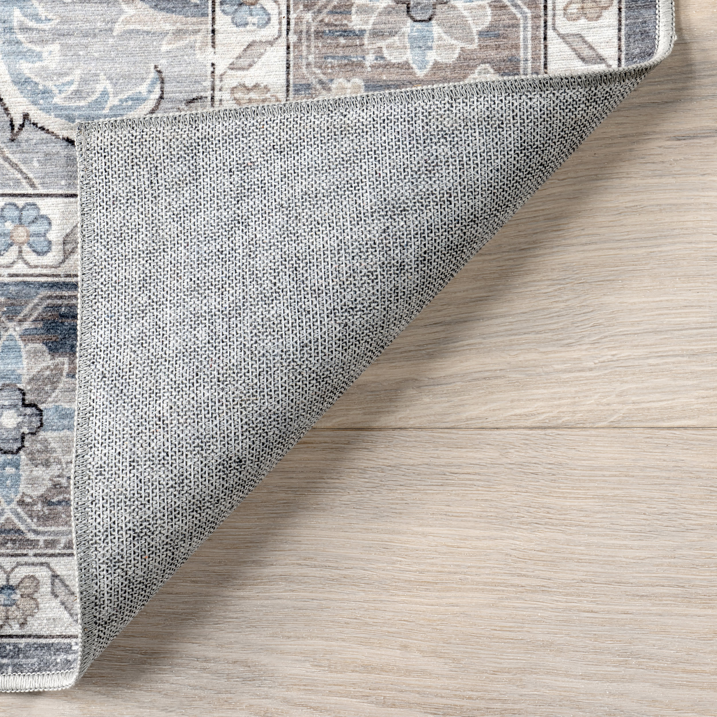 Shannon Spill Proof Washable Rug | Grey - Image 6