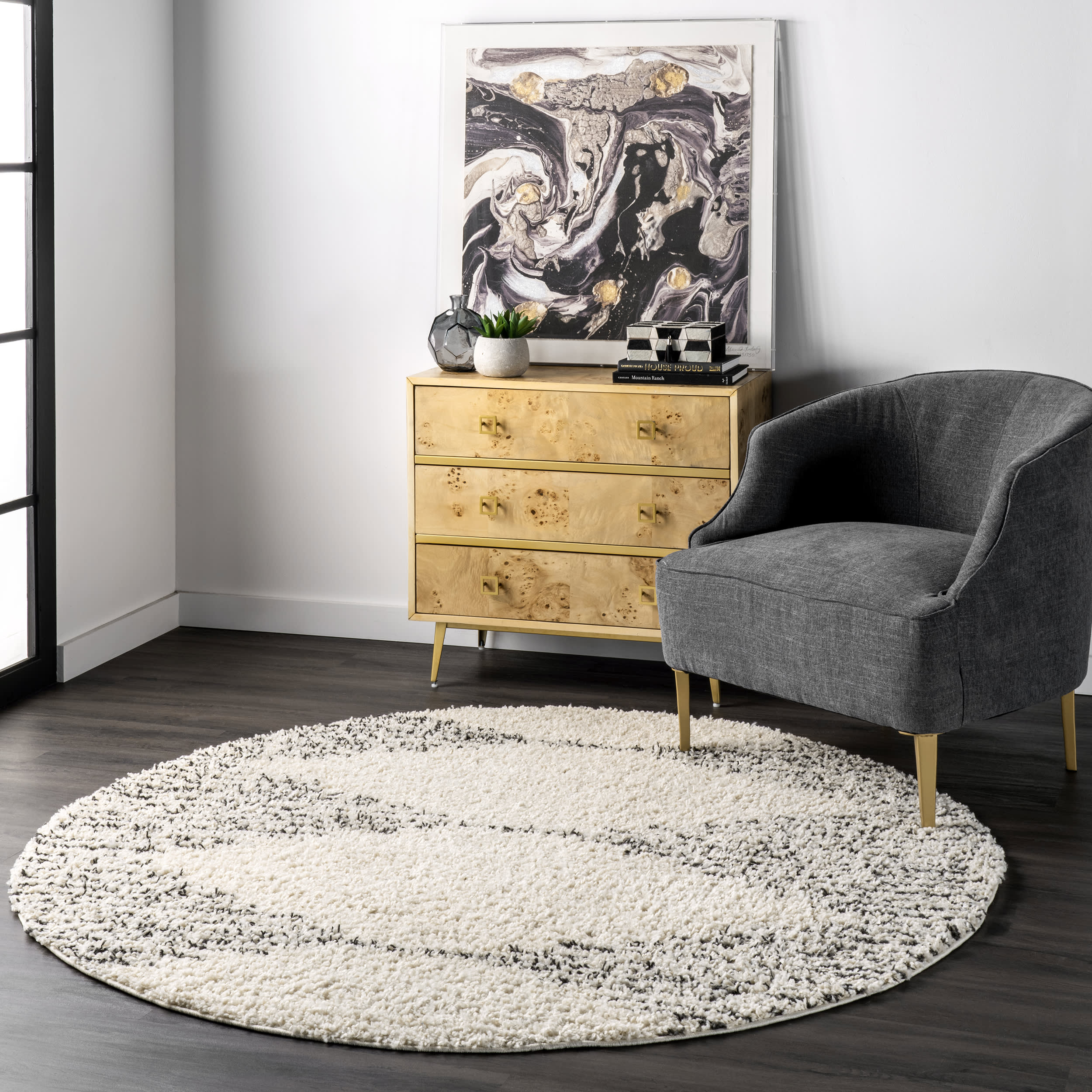 Shattered Diamonds Rug | Off White - Image 2