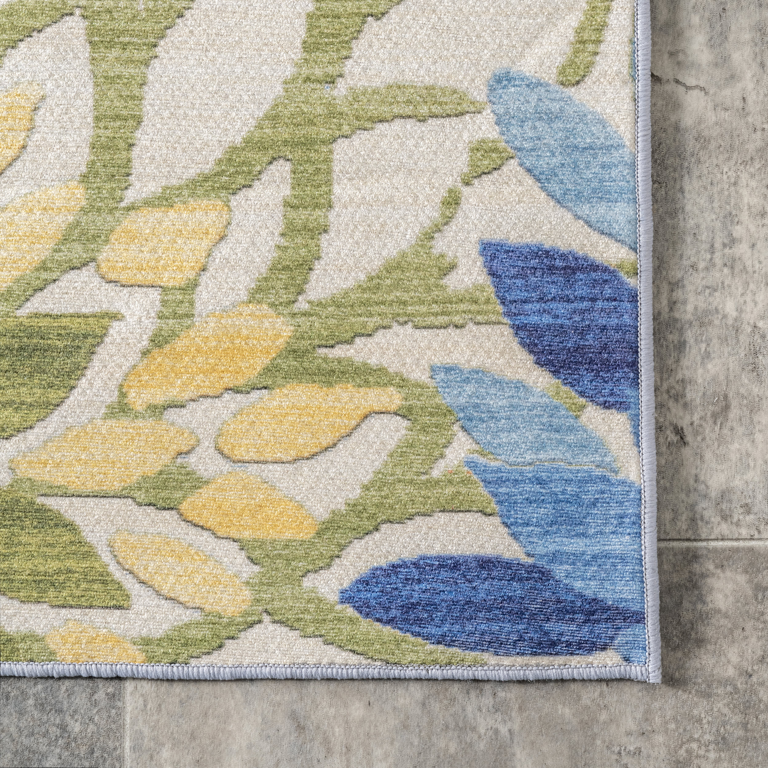 Shay Garden Washable Indoor/Outdoor Rug | Multicolor - Image 3