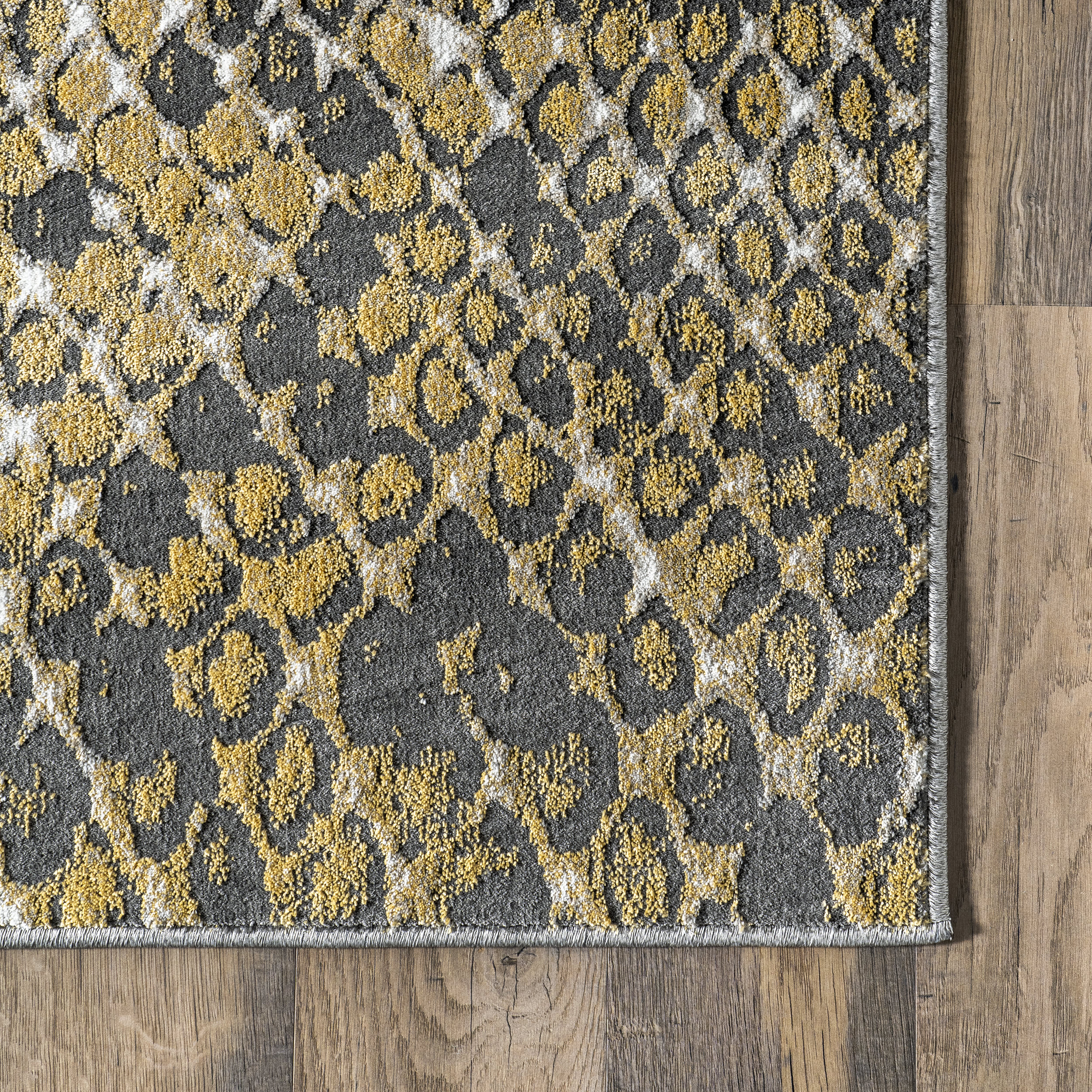 Shayla Snake Textured Rug | Beige - Image 3