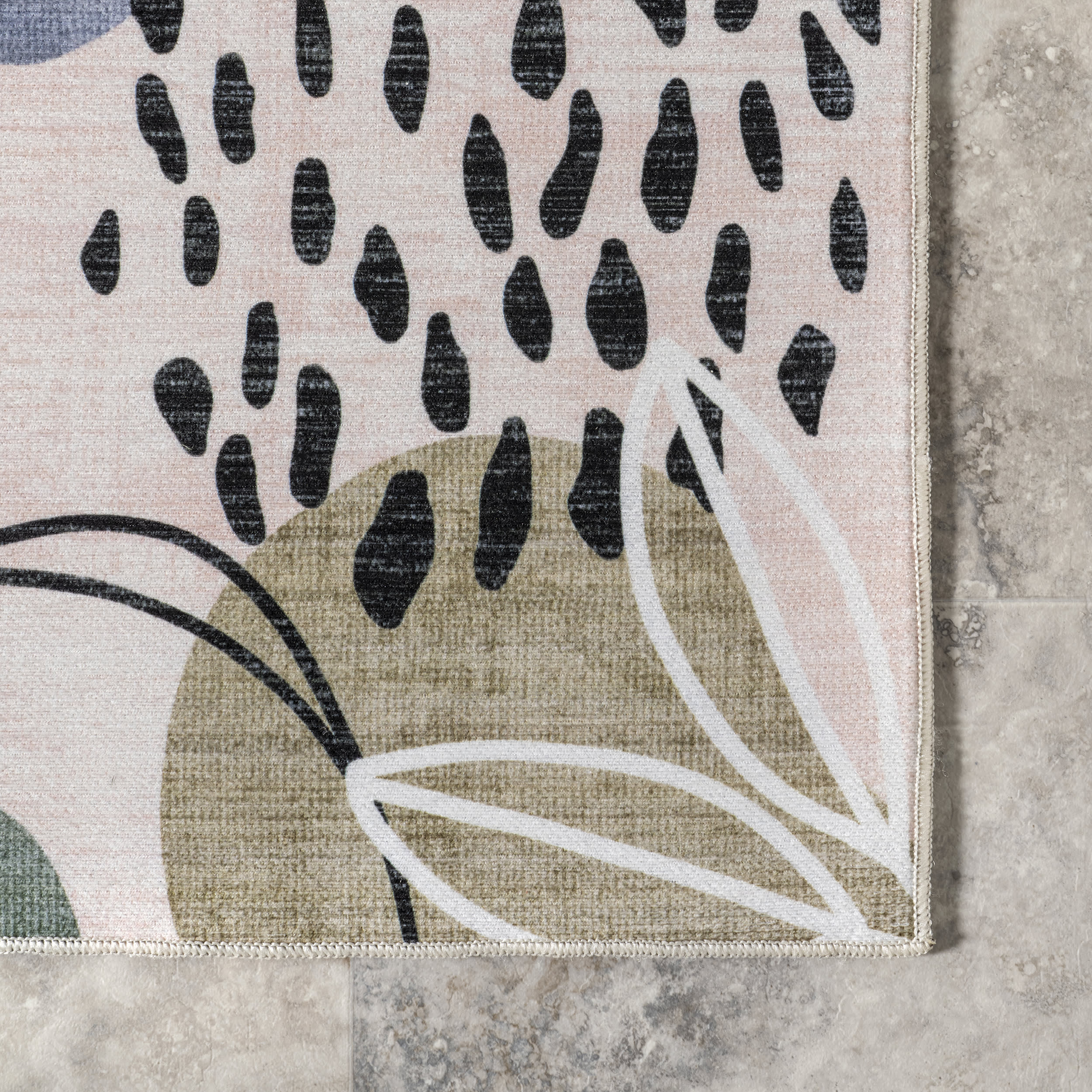 Shaylee Pond Washable Indoor/Outdoor Rug | Multicolor - Image 3
