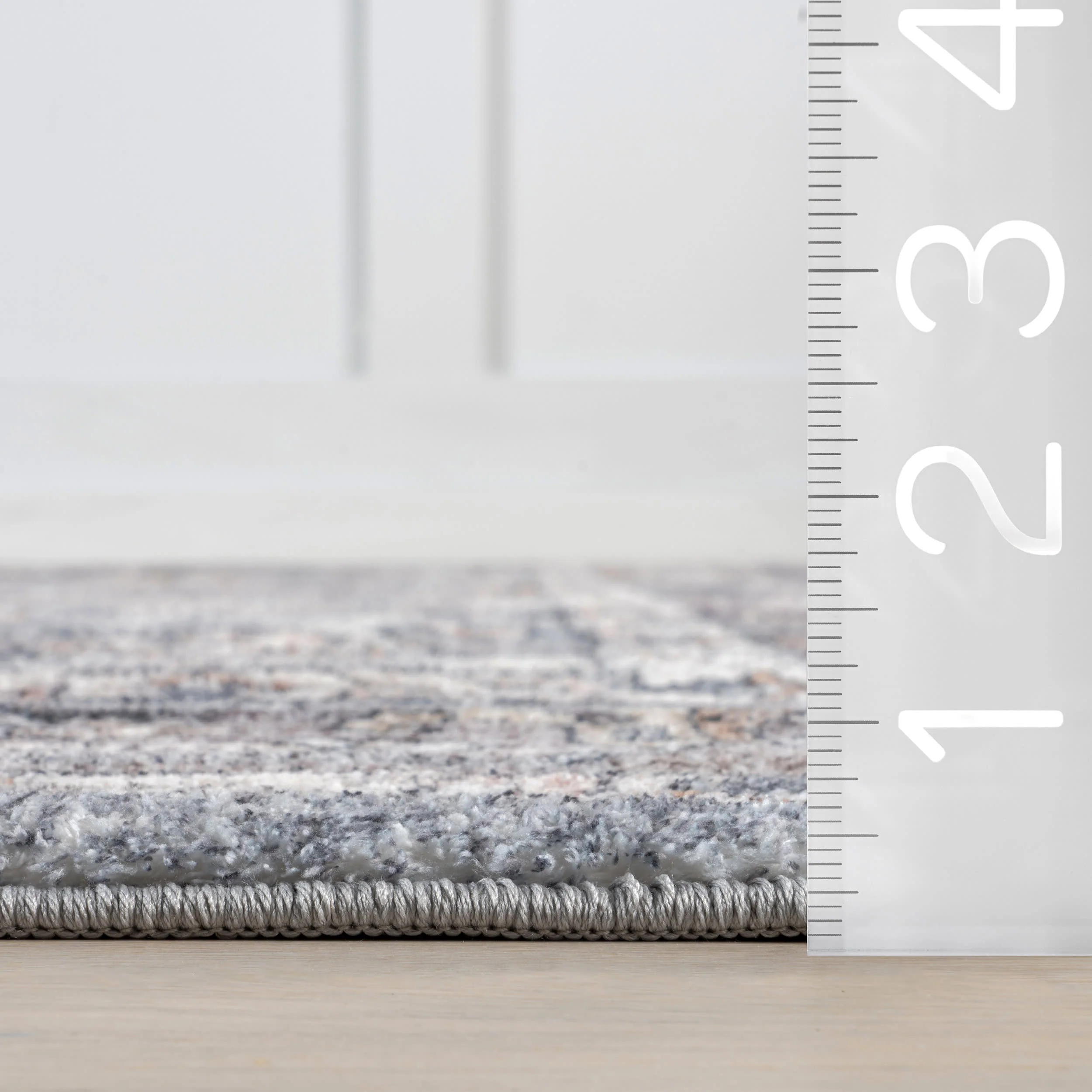 Shea Medallion Washable Rug | Brown - Image 6