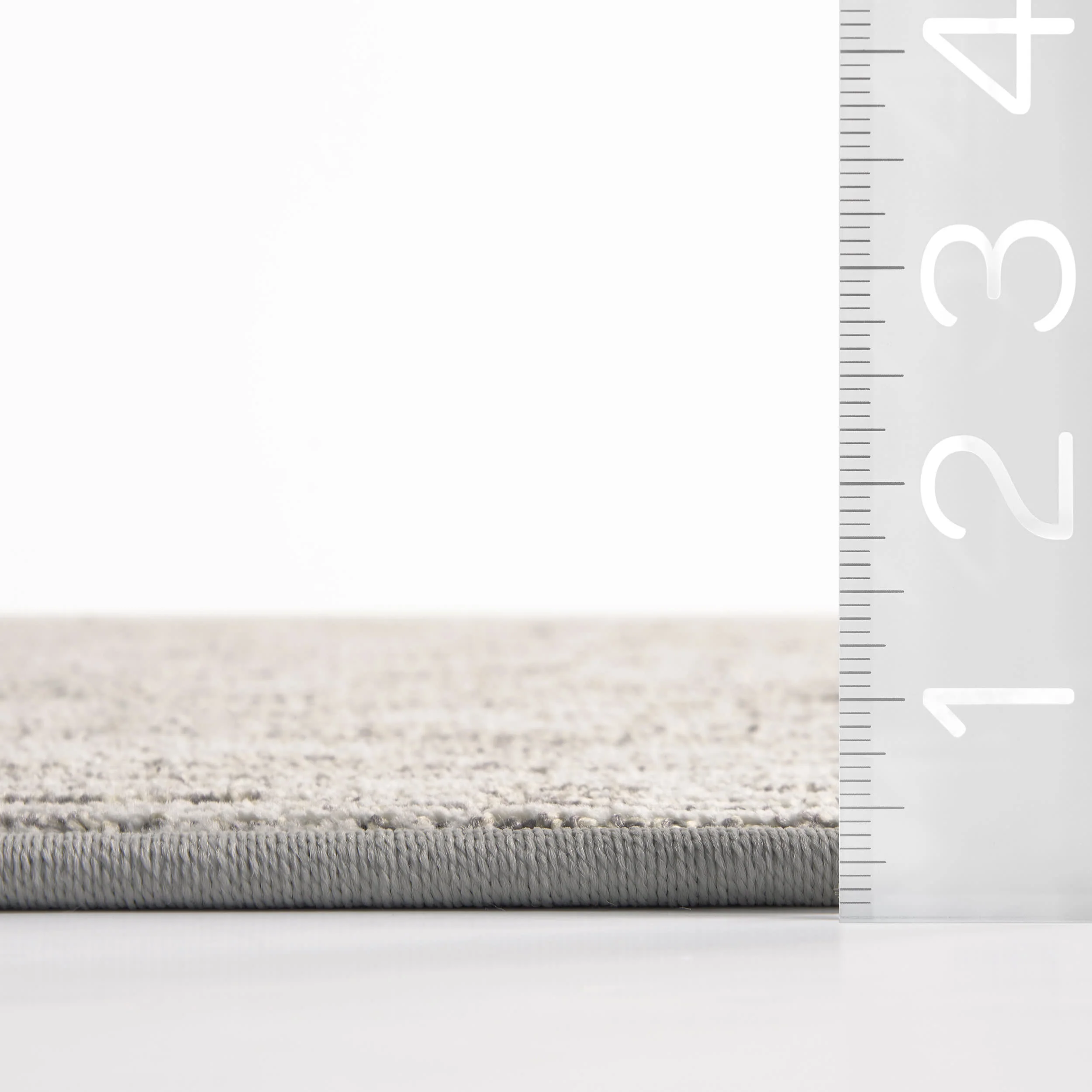 Shearwater Ridged Custom Rug | Grey - Image 3