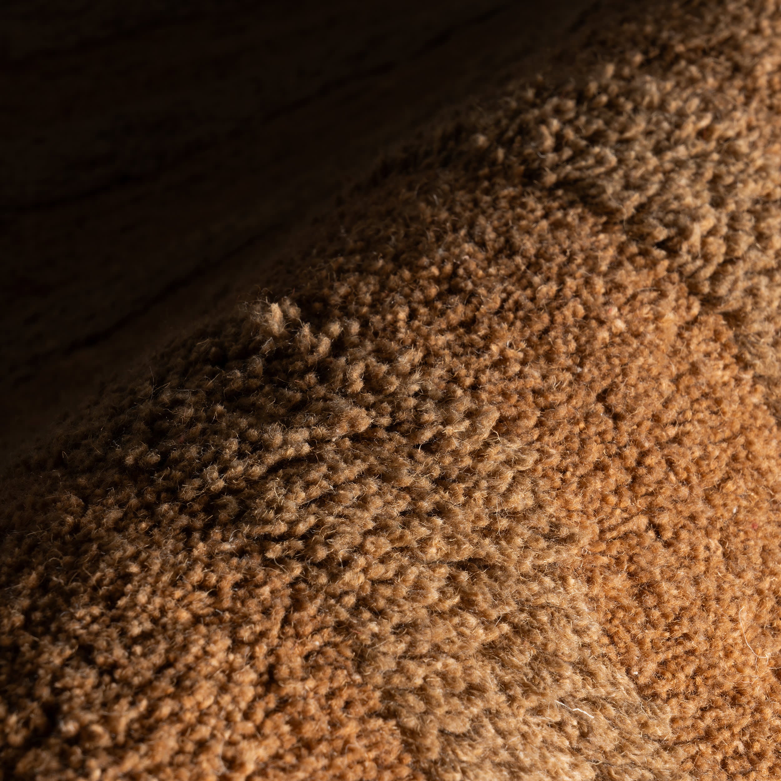 Shevina Handmade Washable Wool Rug | Brown - Image 8