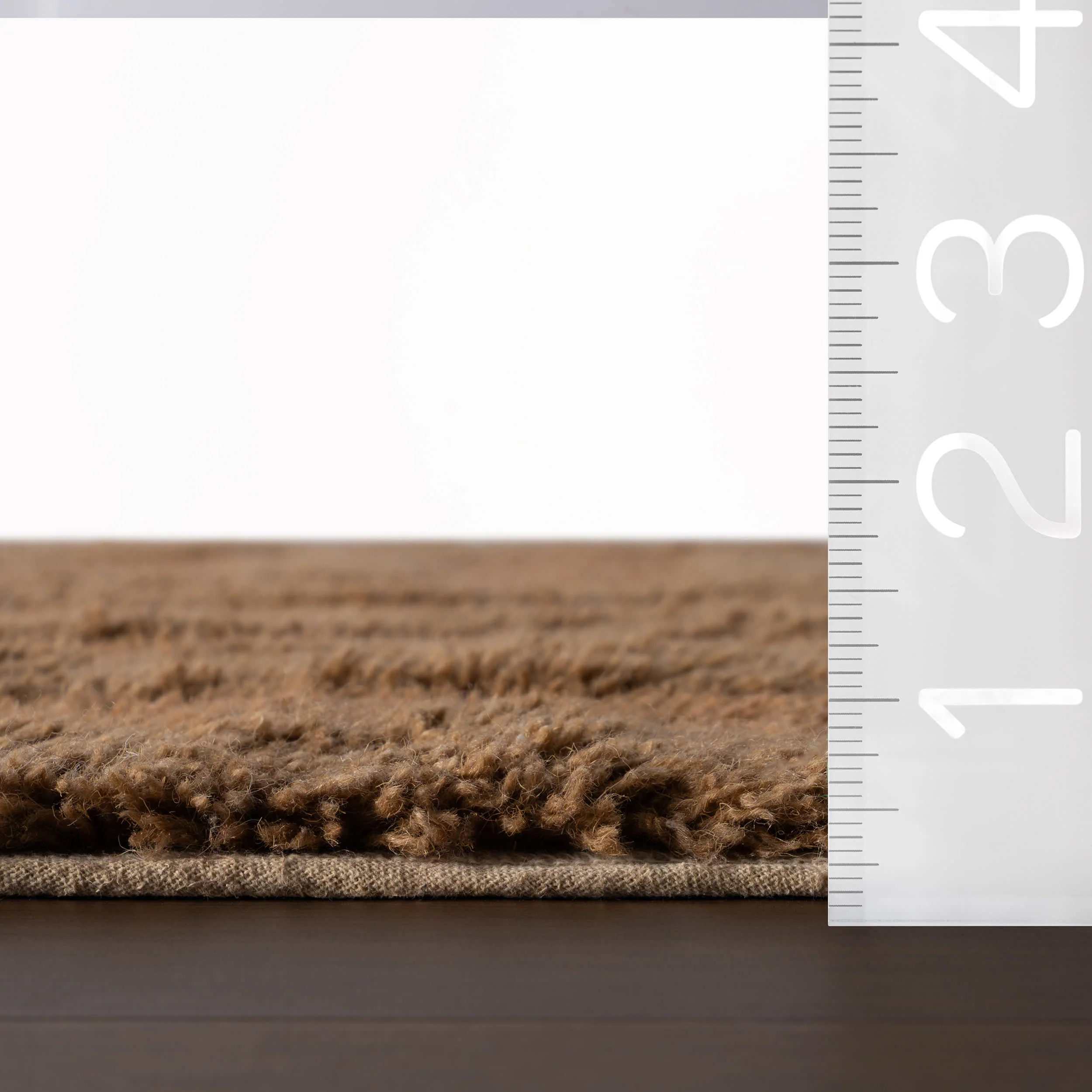 Shevina Handmade Washable Wool Rug | Brown - Image 9