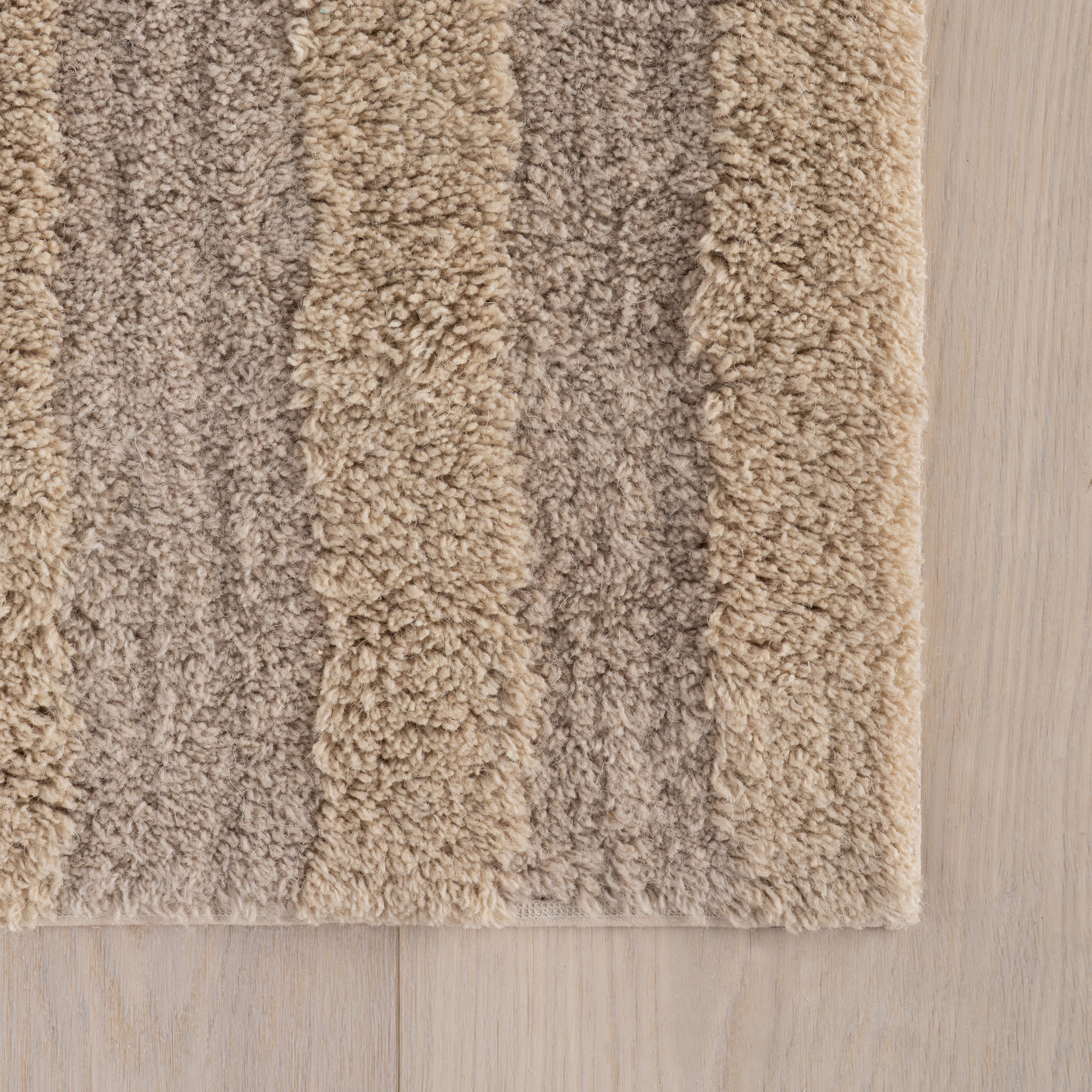 Shevina Handmade Washable Wool Rug | Greige - Image 10
