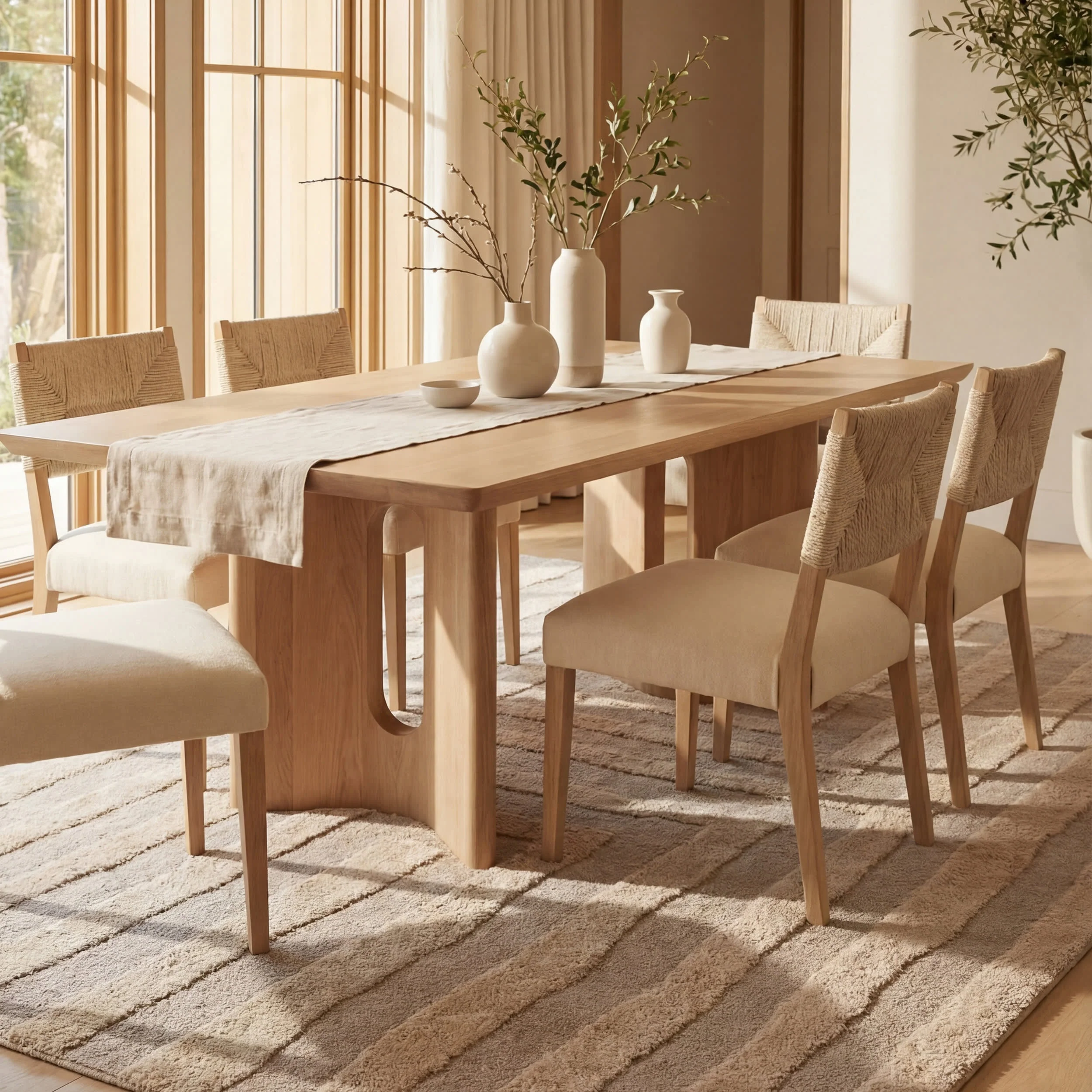 Shevina Handmade Washable Wool Rug | Greige - Image 4