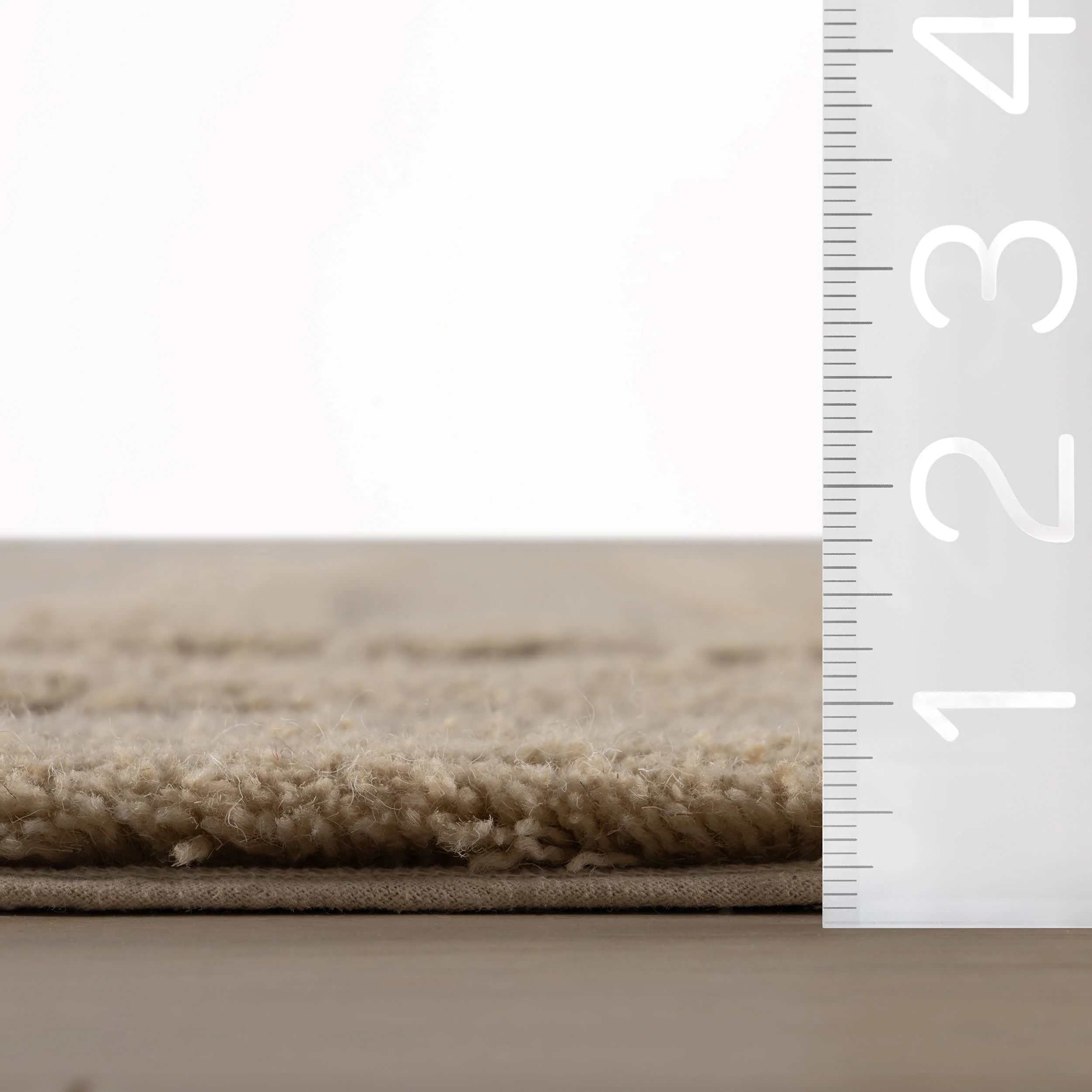 Shevina Handmade Washable Wool Rug | Greige - Image 9