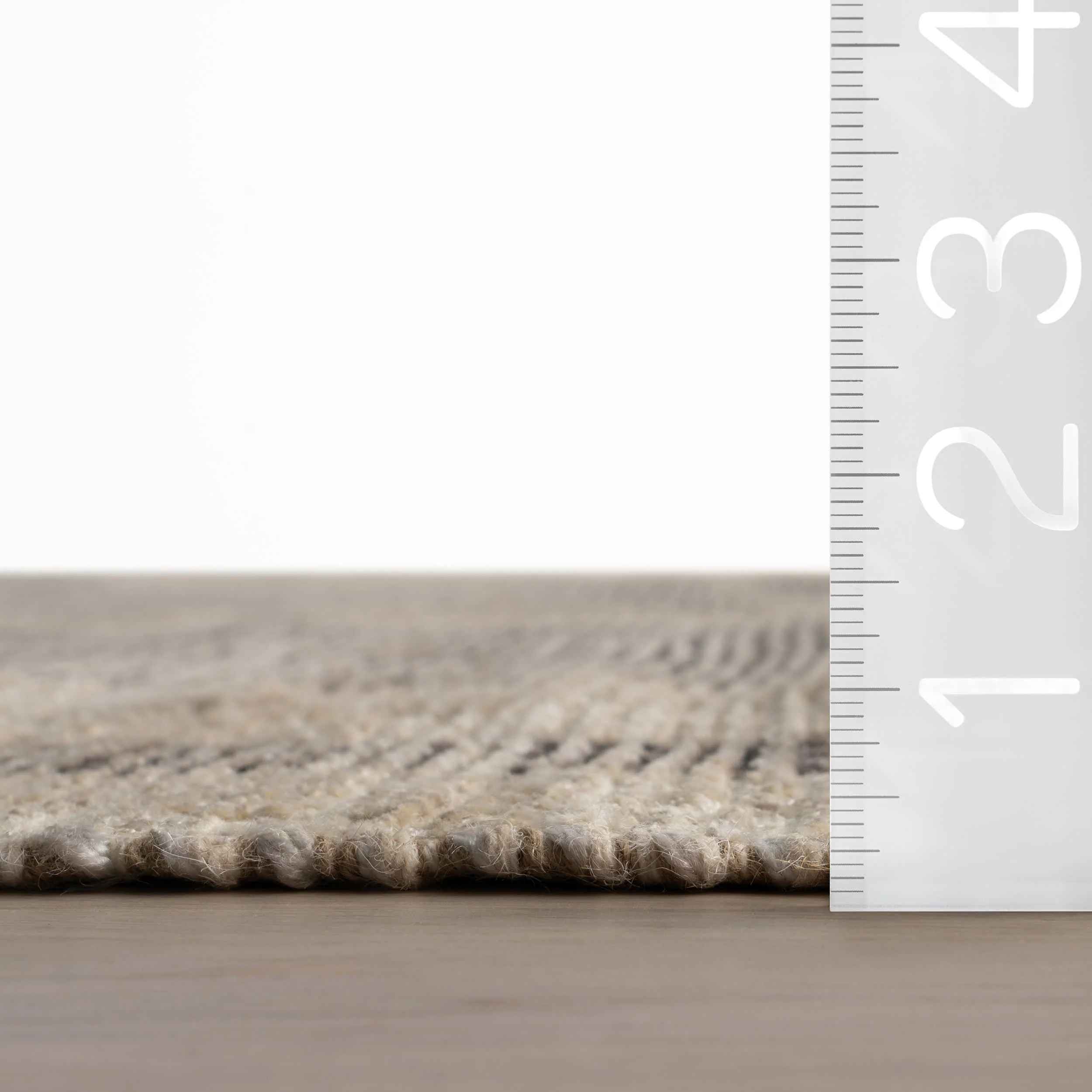 Shomar Bohemian Abstract Striped Rug | Natural - Image 5