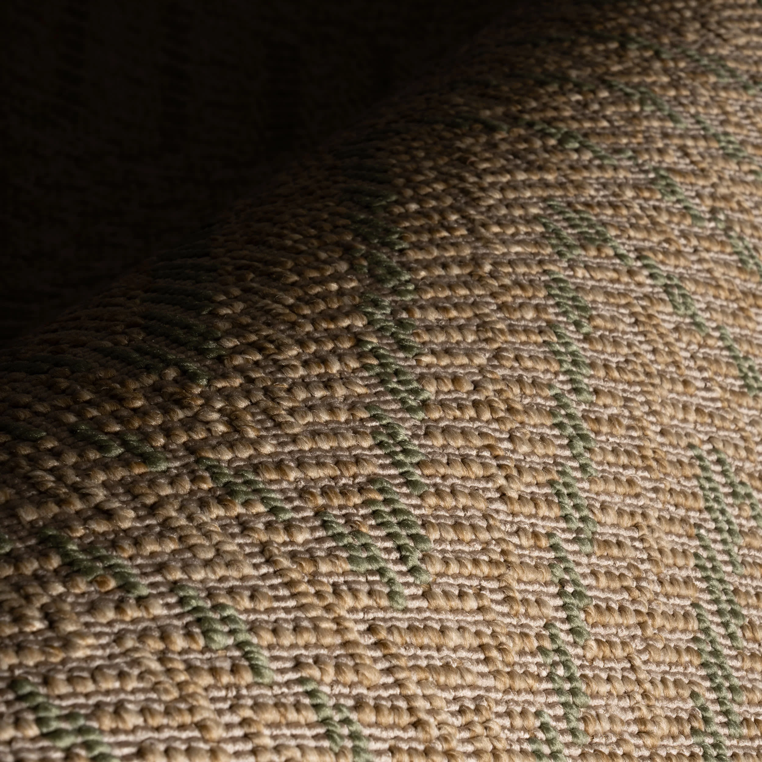 Sibylla Modern Chevron Indoor/Outdoor Rug | Green - Image 3