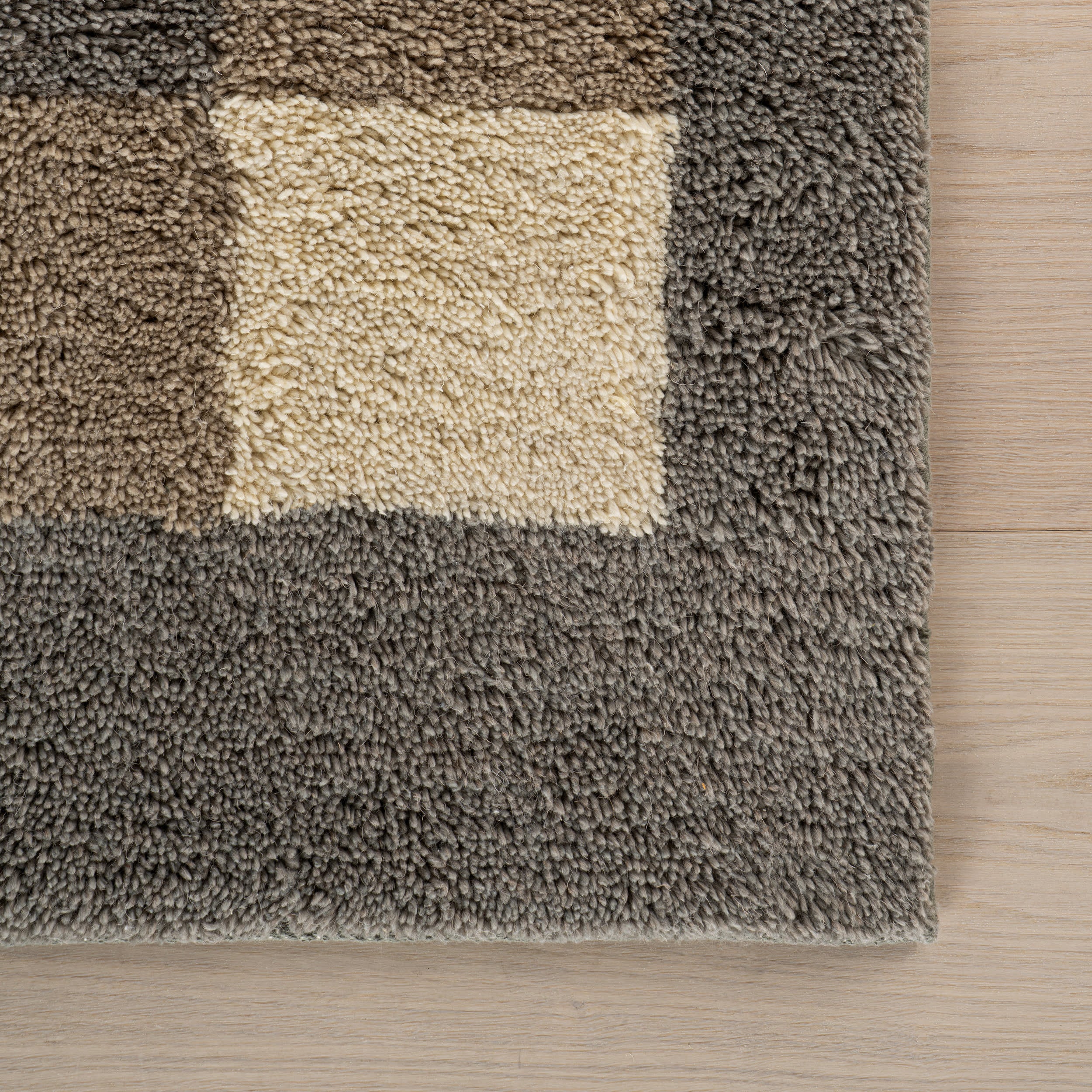 Silja Bordered Rug | Slate - Image 10