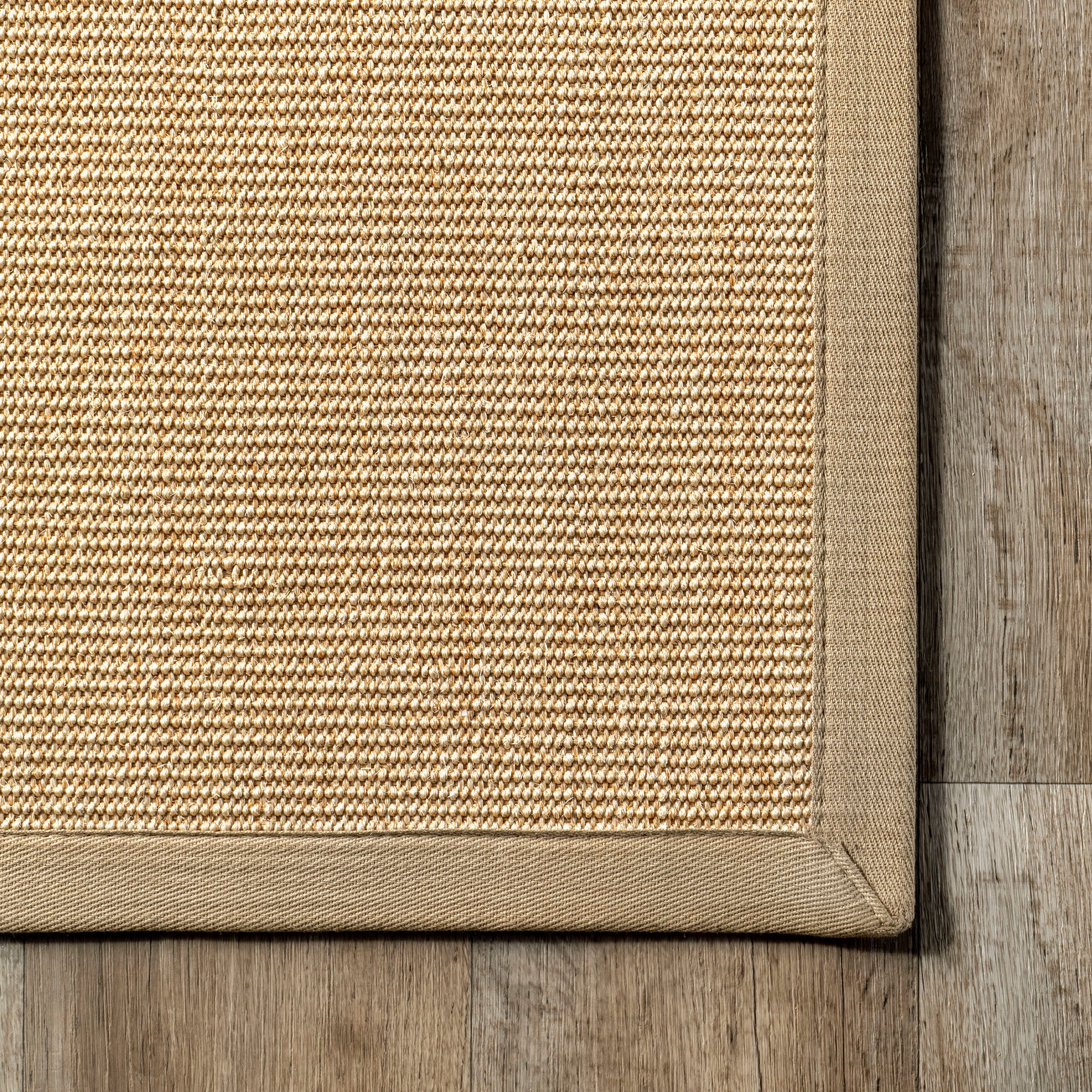 Sisal Border Rug | Beige - Image 3