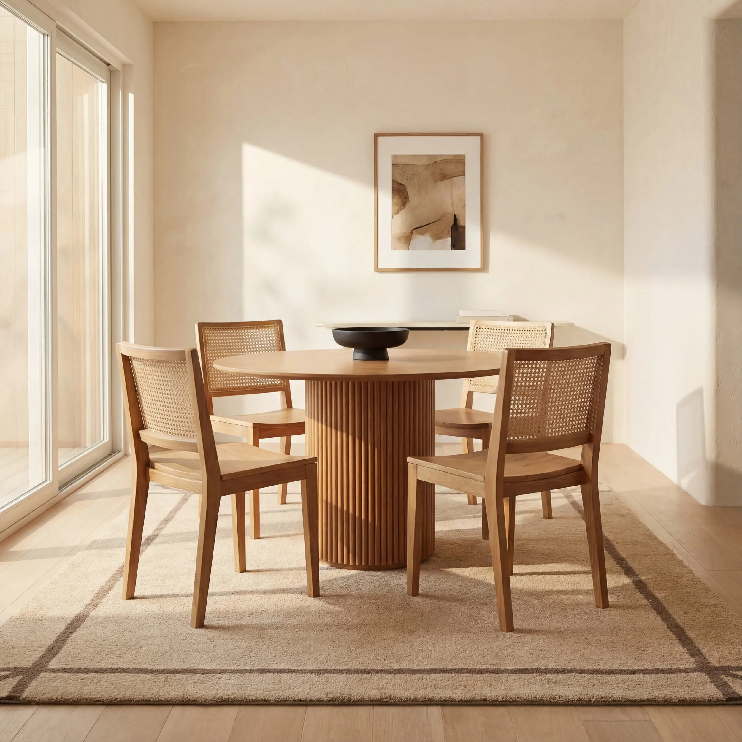 Sivra Bordered Rug | Sand - Image 4