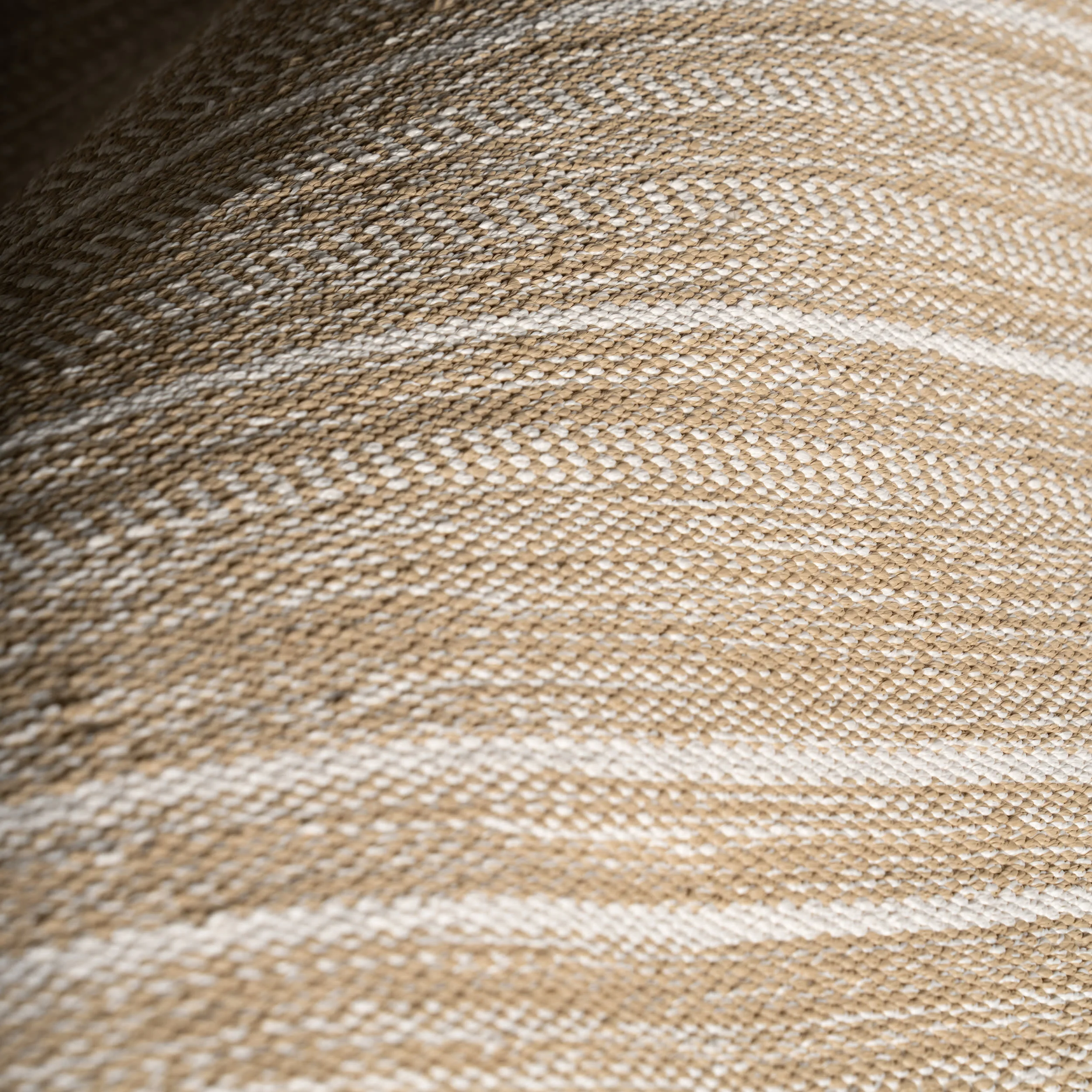 Skipper Stripe Handwoven Indoor/Outdoor Rug | Khaki - Image 6