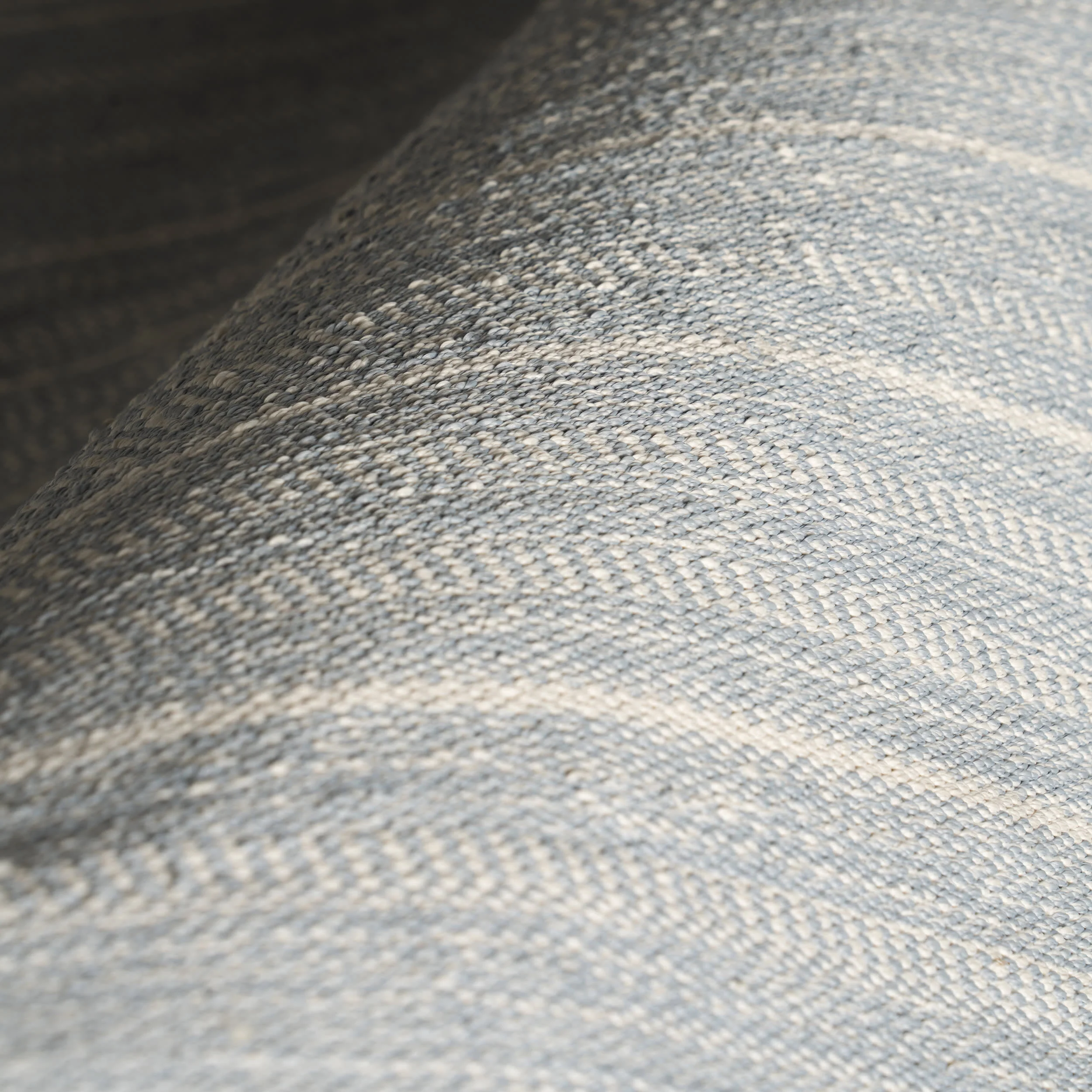 Skipper Stripe Handwoven Indoor/Outdoor Rug | Swedish Blue - Image 6