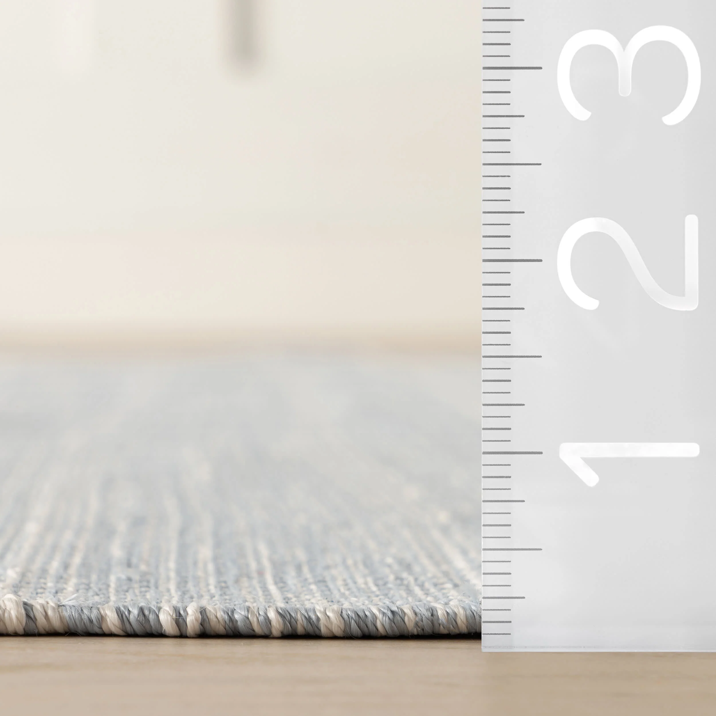 Skipper Stripe Handwoven Indoor/Outdoor Rug | Swedish Blue - Image 7