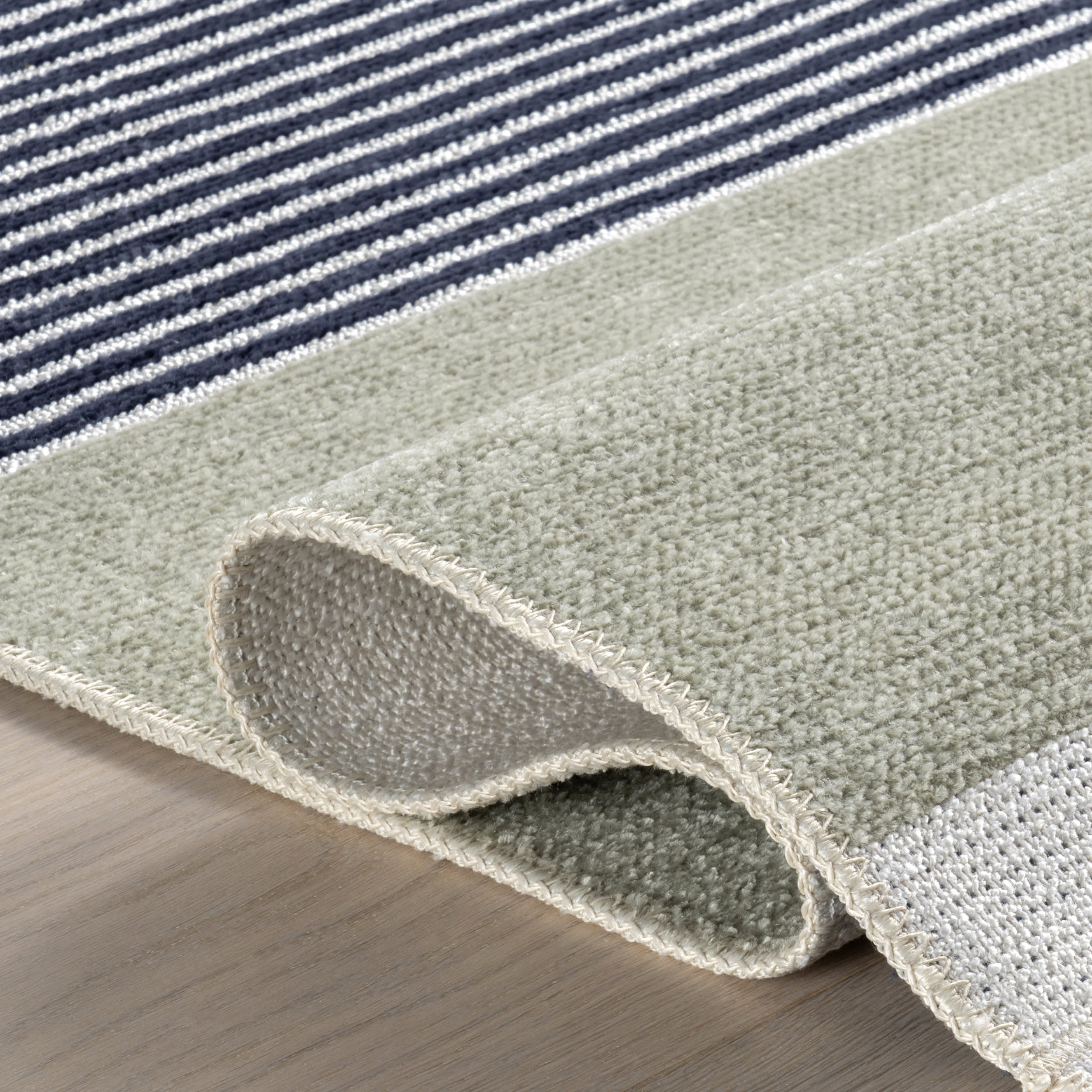 Skye Color Block Reversible Washable Rug | Multicolor - Image 12
