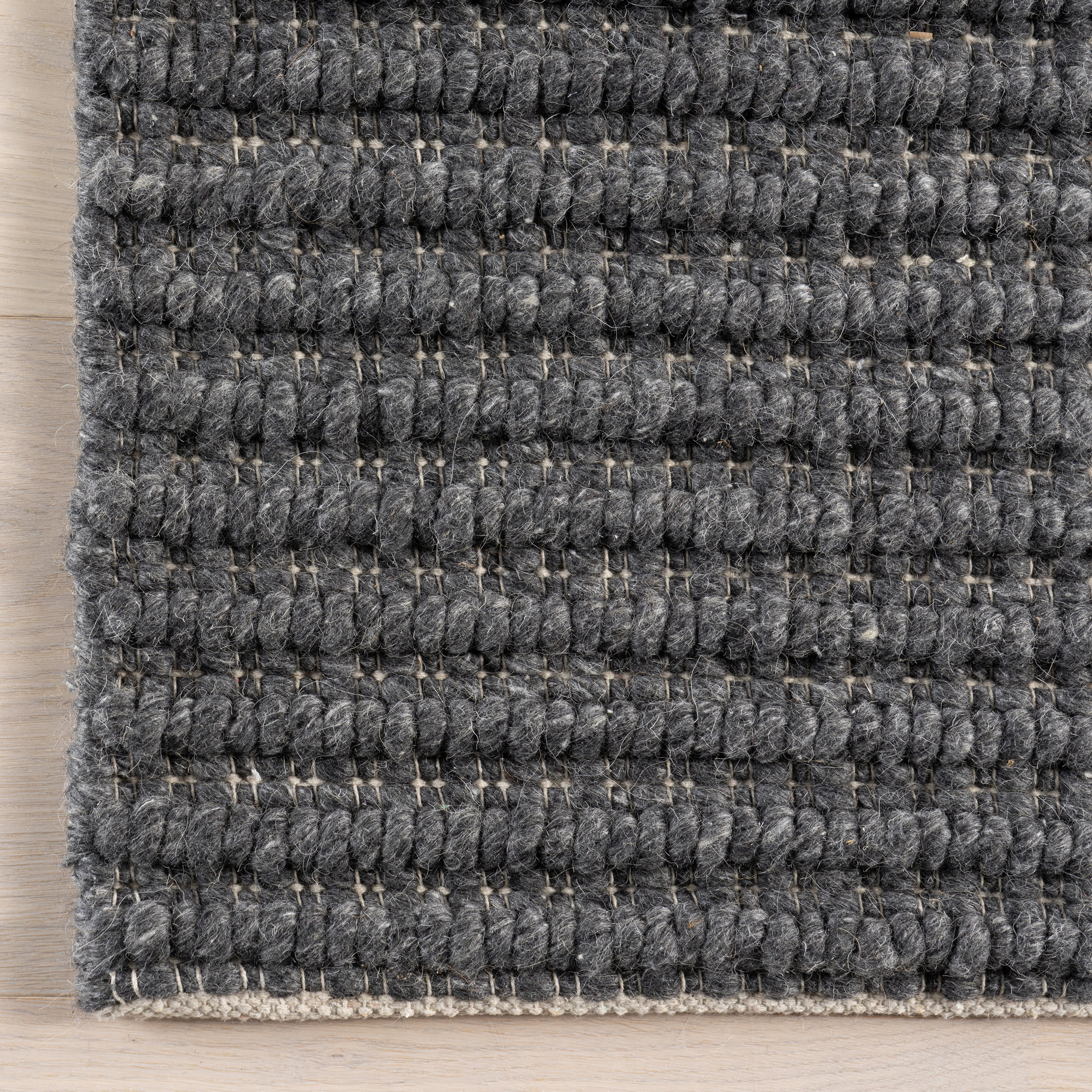Skye Modern High-Low Rug | Charcoal - Image 4