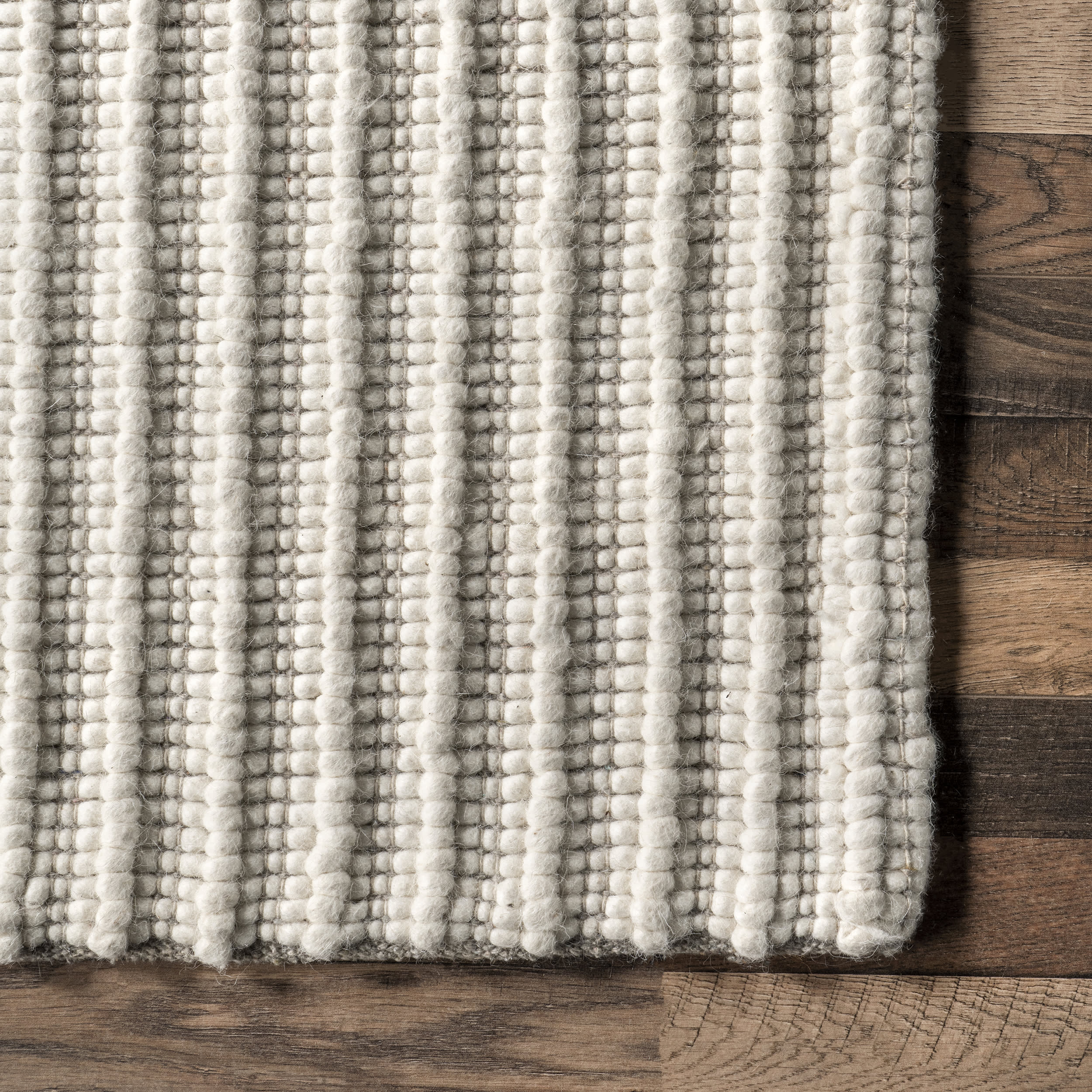 Skye Modern High-Low Rug | Ivory - Image 3