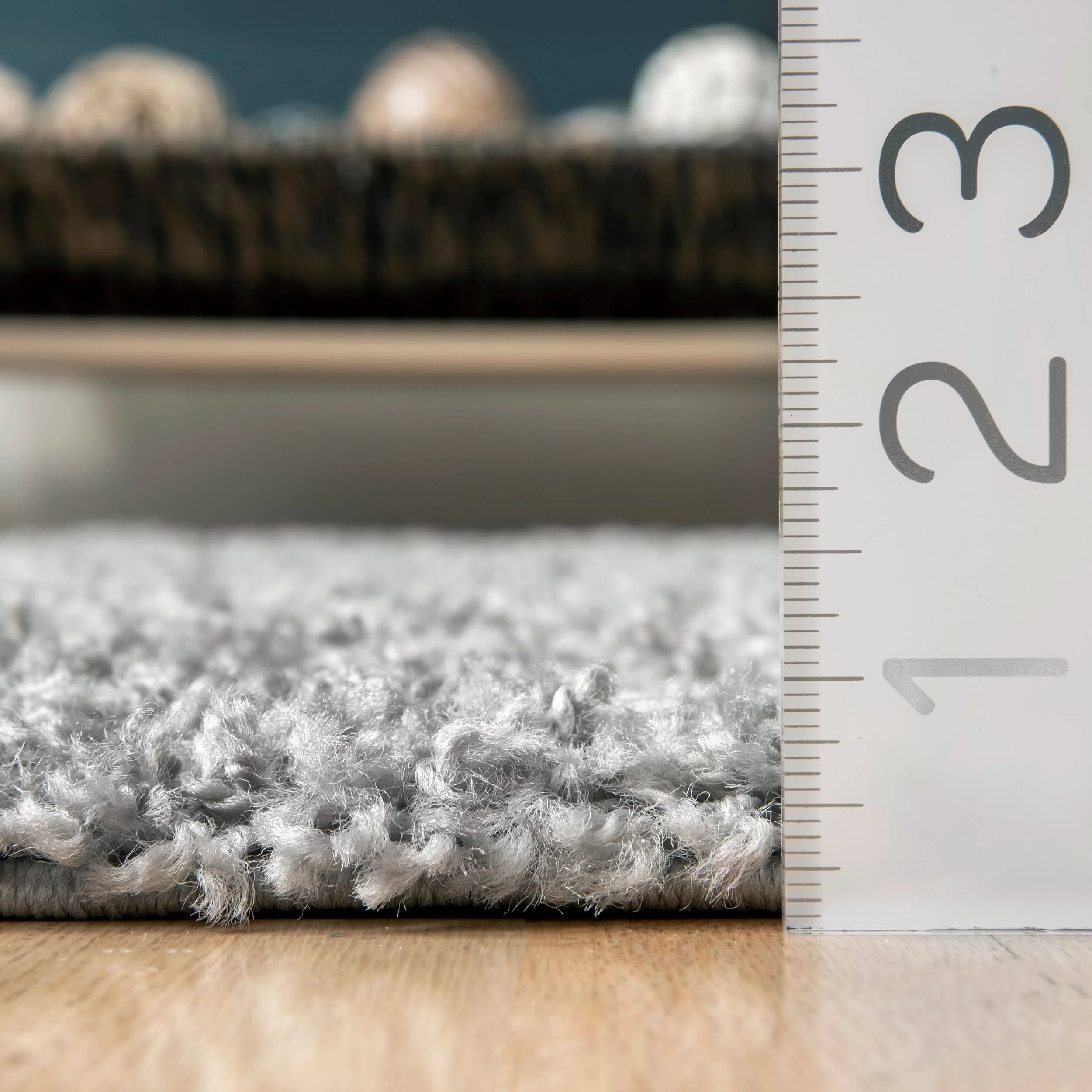 Soft Shag Rug | Grey - Image 5