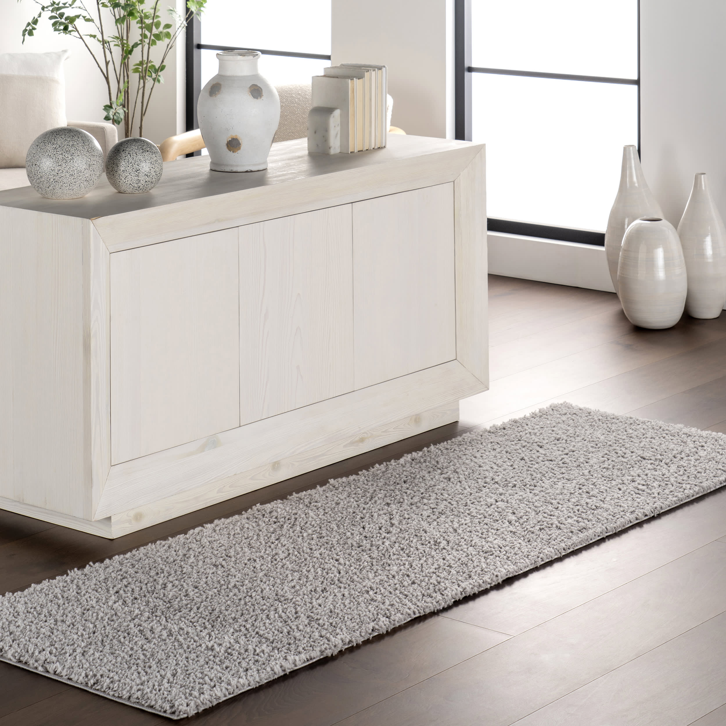Soft Shag Rug | Grey - Image 2