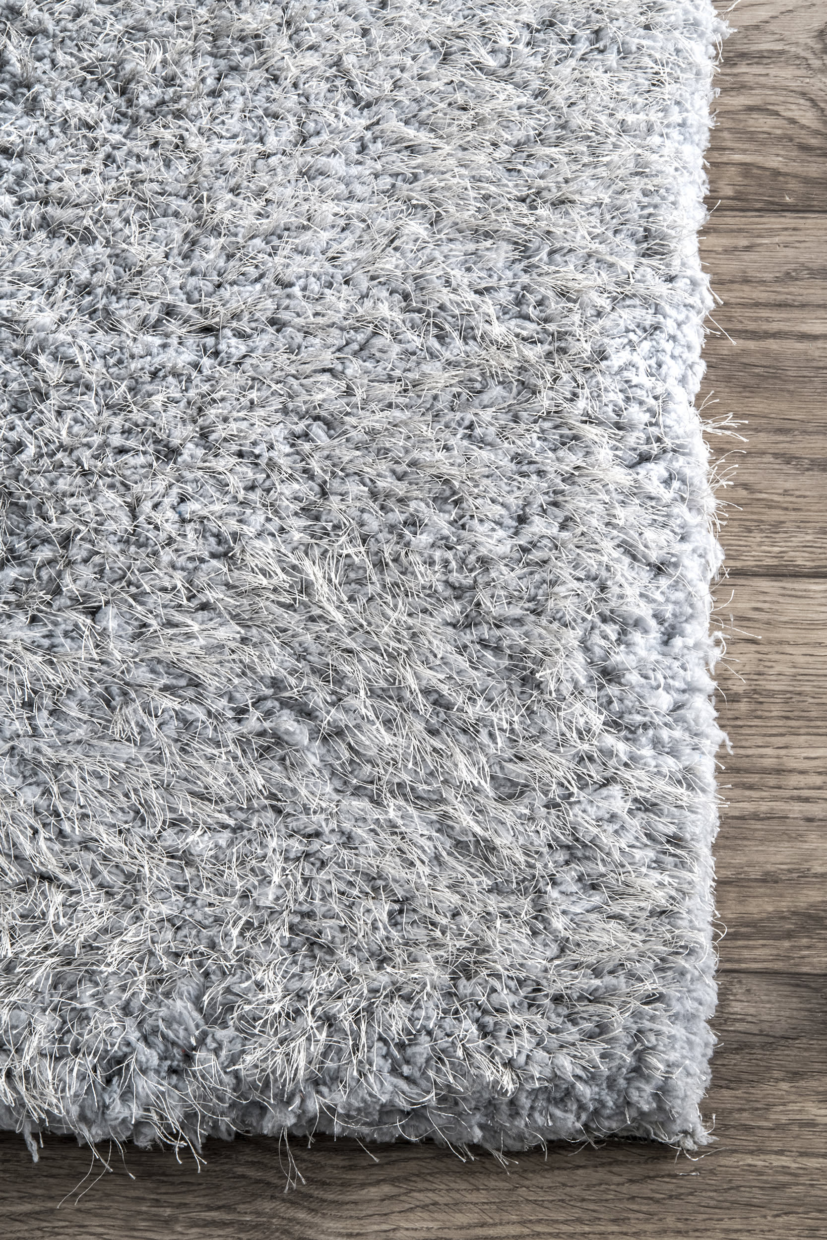 Soft Shag Rug | Light Grey - Image 3