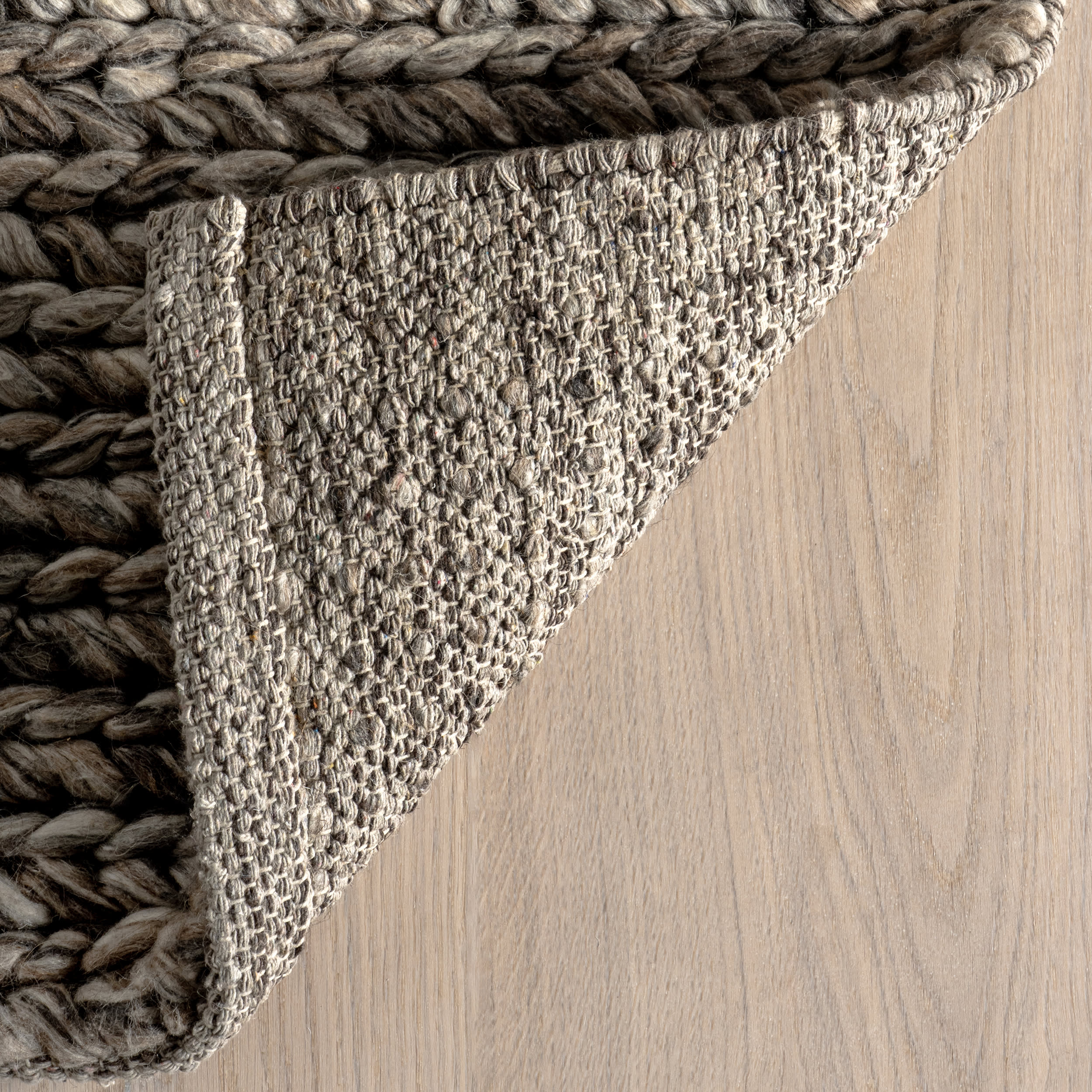 Softest Knit Wool Rug | Grey - Image 7