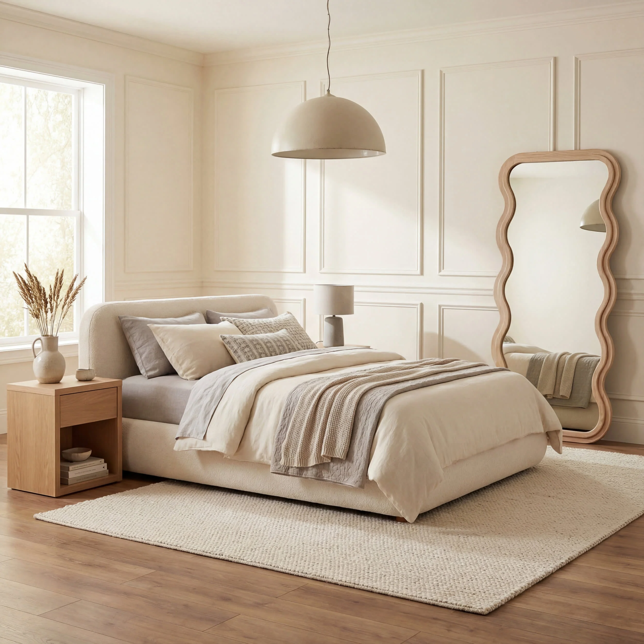 Softest Knit Wool Rug | Off White - Image 10