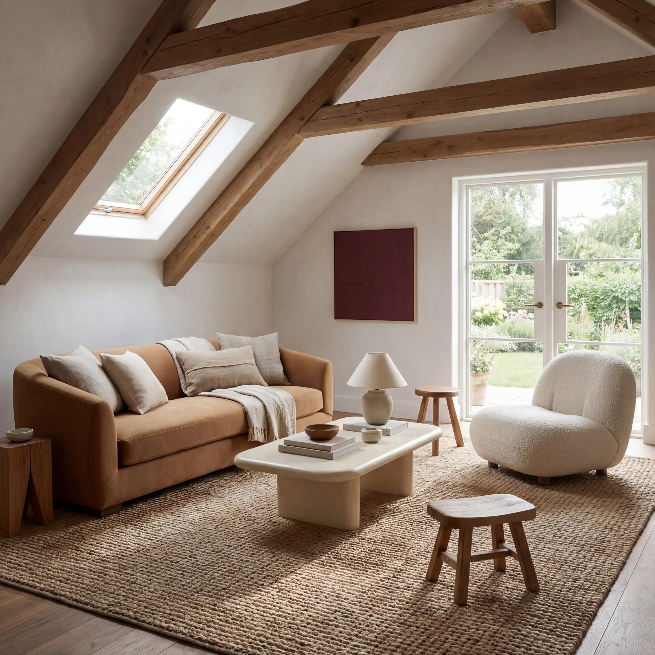 Softest Knit Wool Rug | Tan - Image 2