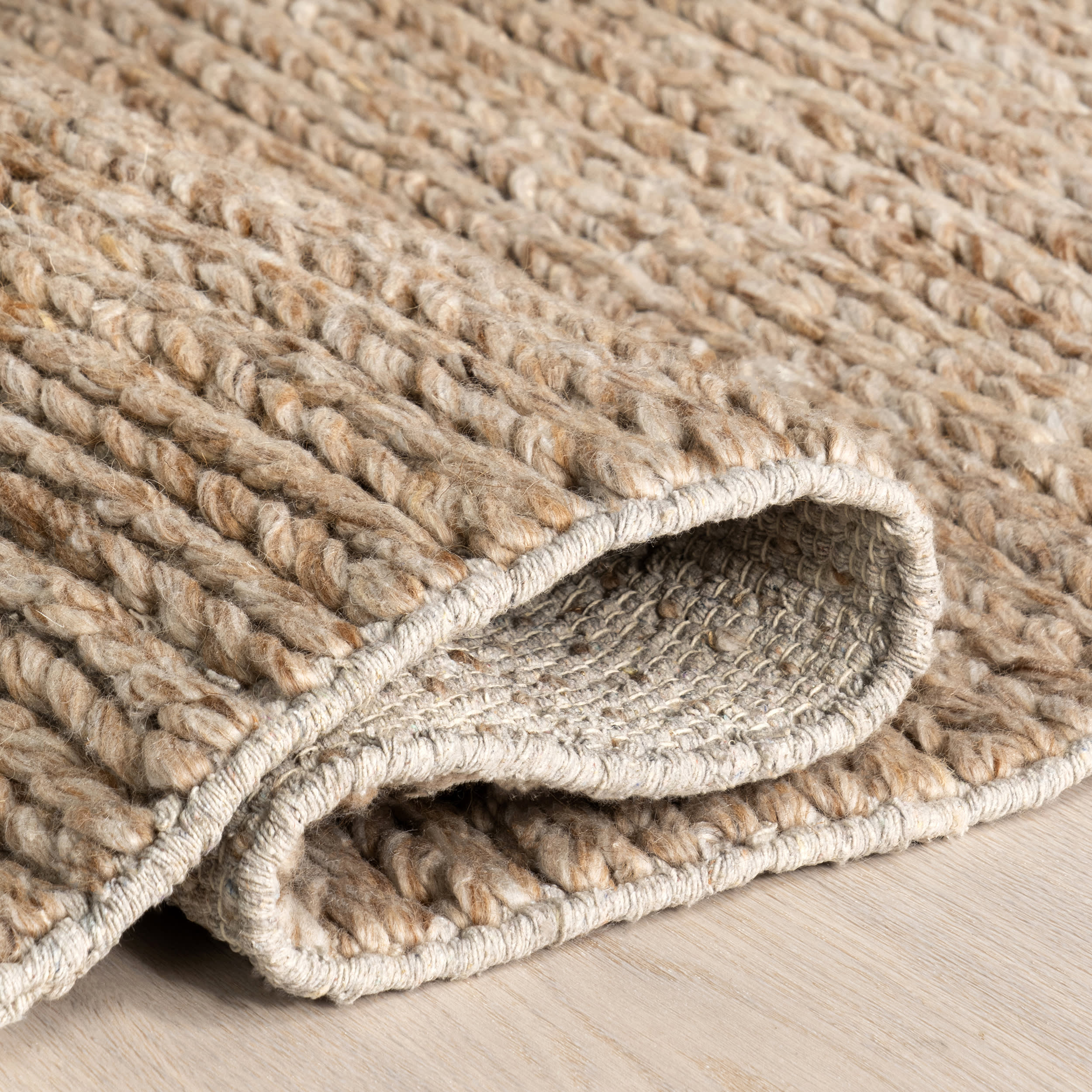 Softest Knit Wool Rug | Tan - Image 11