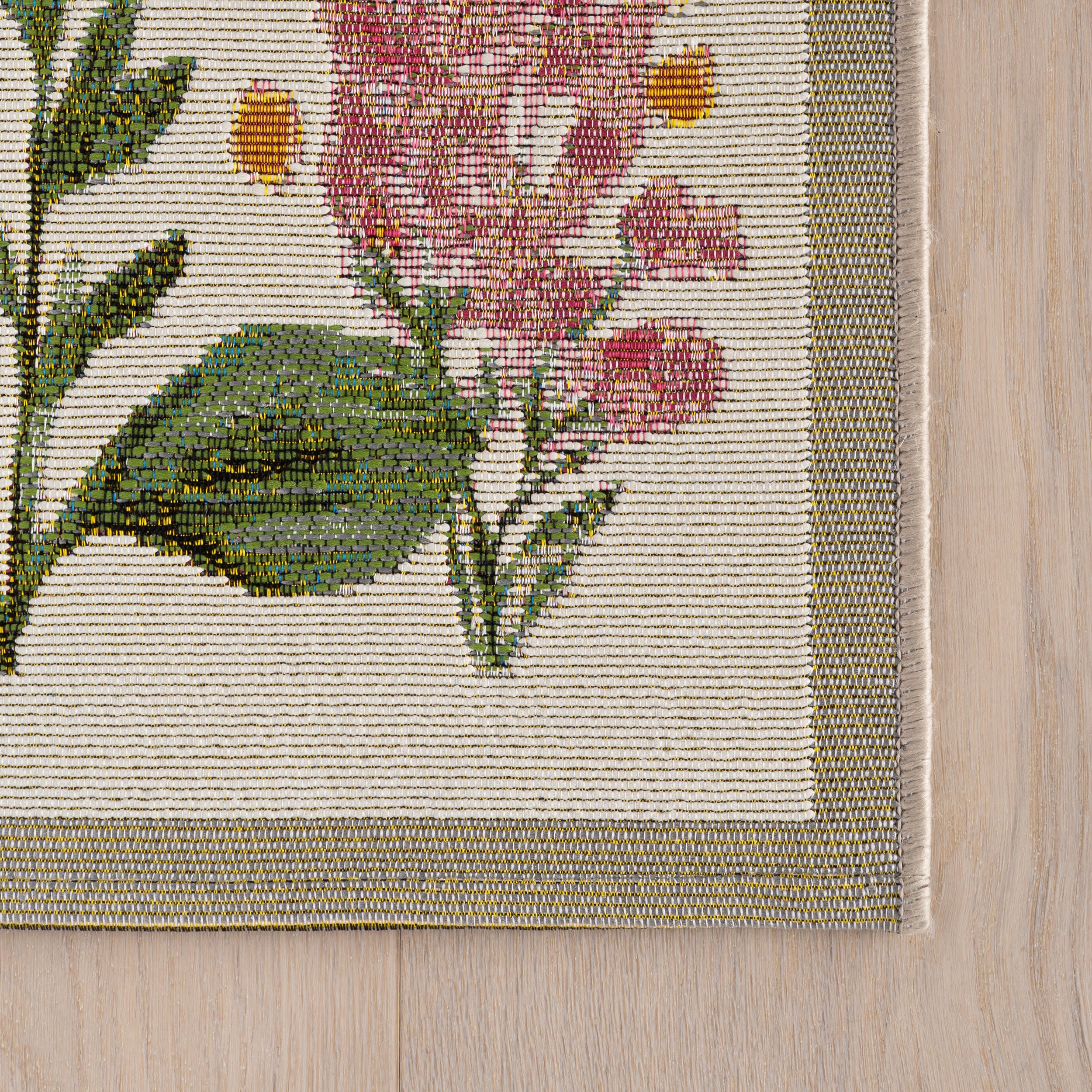 Solari Floral Indoor/Outdoor Rug | Multicolor - Image 6