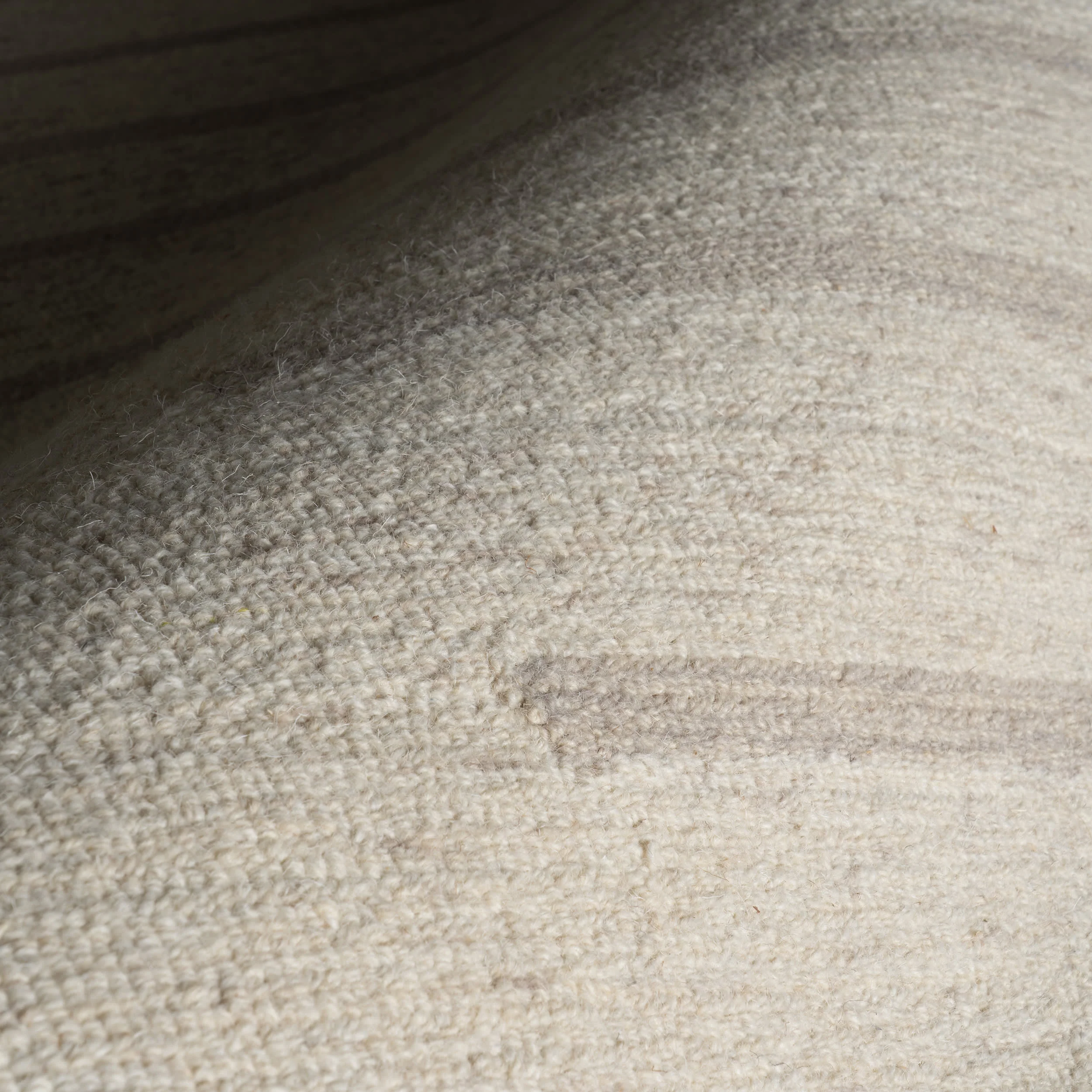 Solena Bohemian Geometric Wool Rug | Ivory - Image 3
