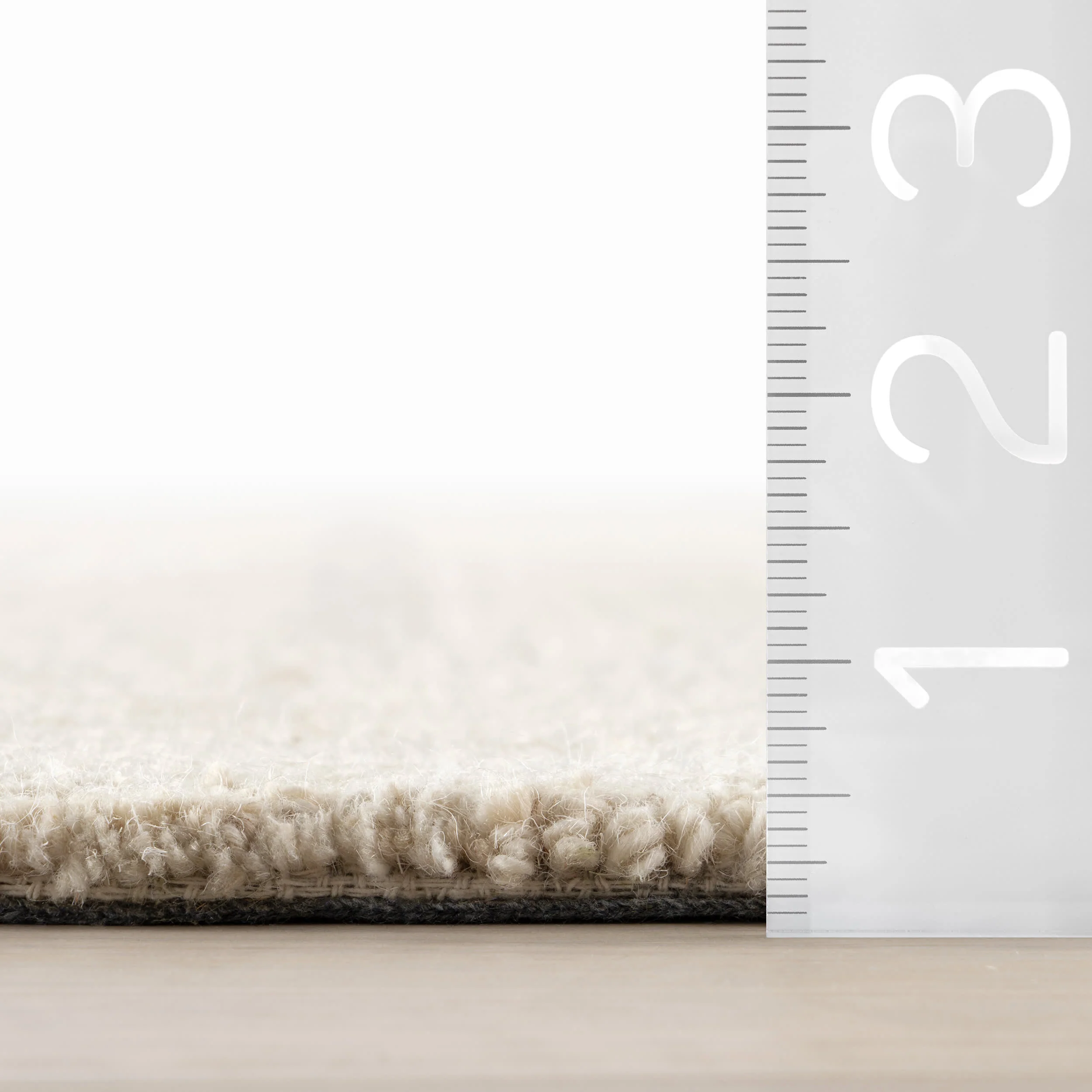 Solena Bohemian Geometric Wool Rug | Ivory - Image 5