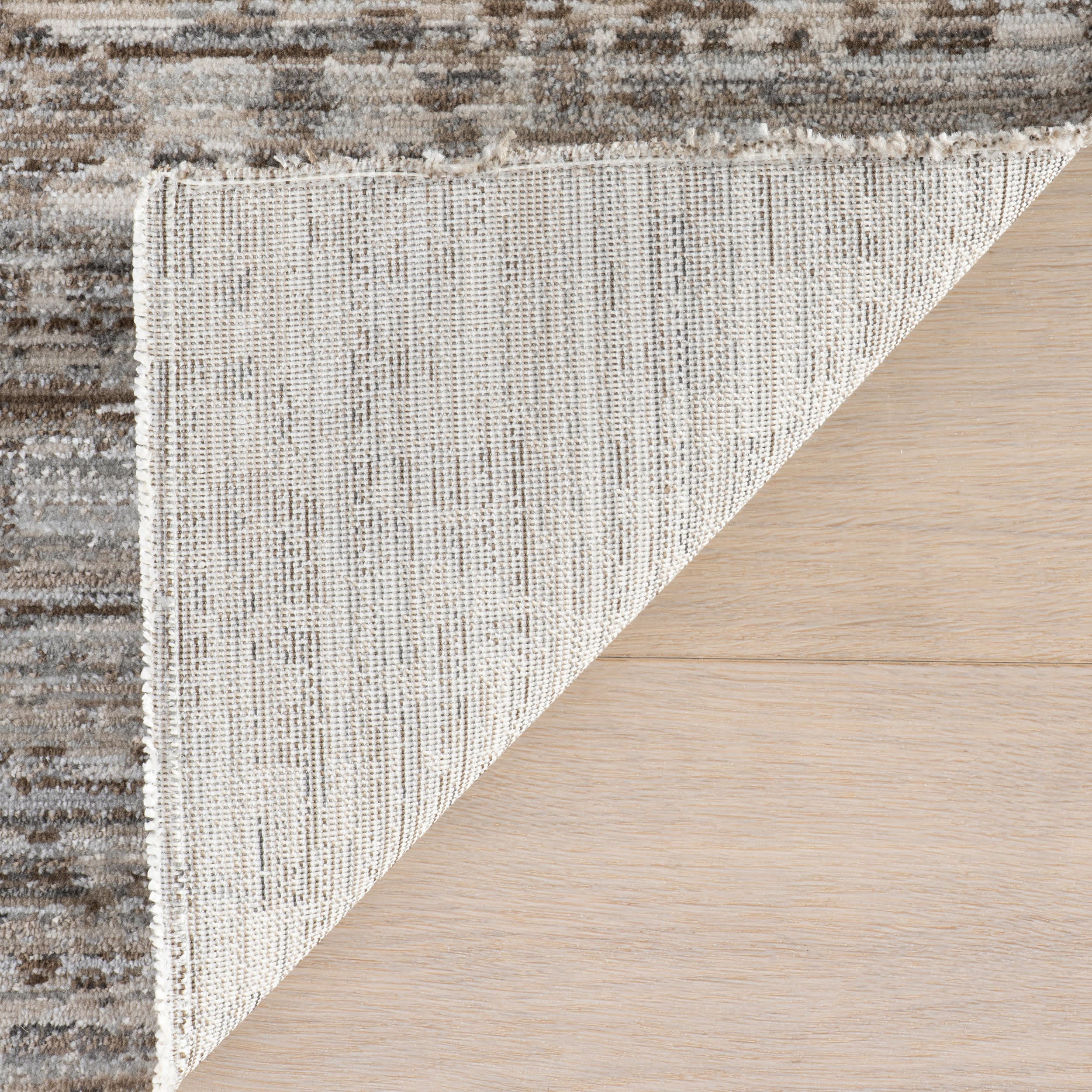 Solvia Modern Woven Abstract Indoor/Outdoor Washable Rug | Grey - Image 6