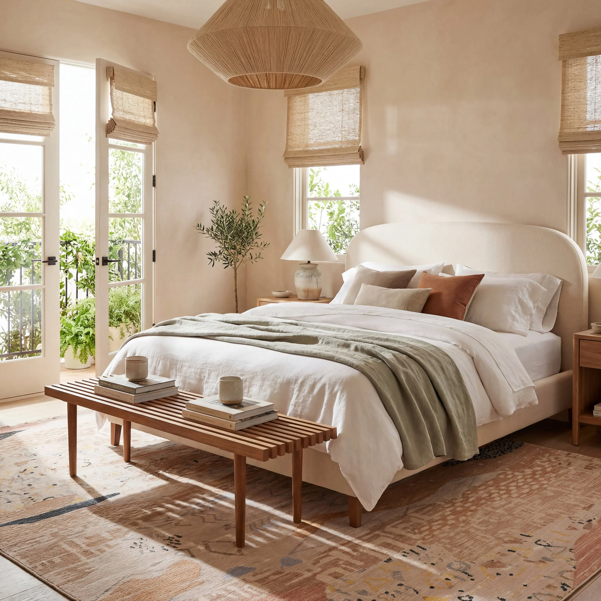 Sonace Moroccan Washable Rug | Sand - Image 10