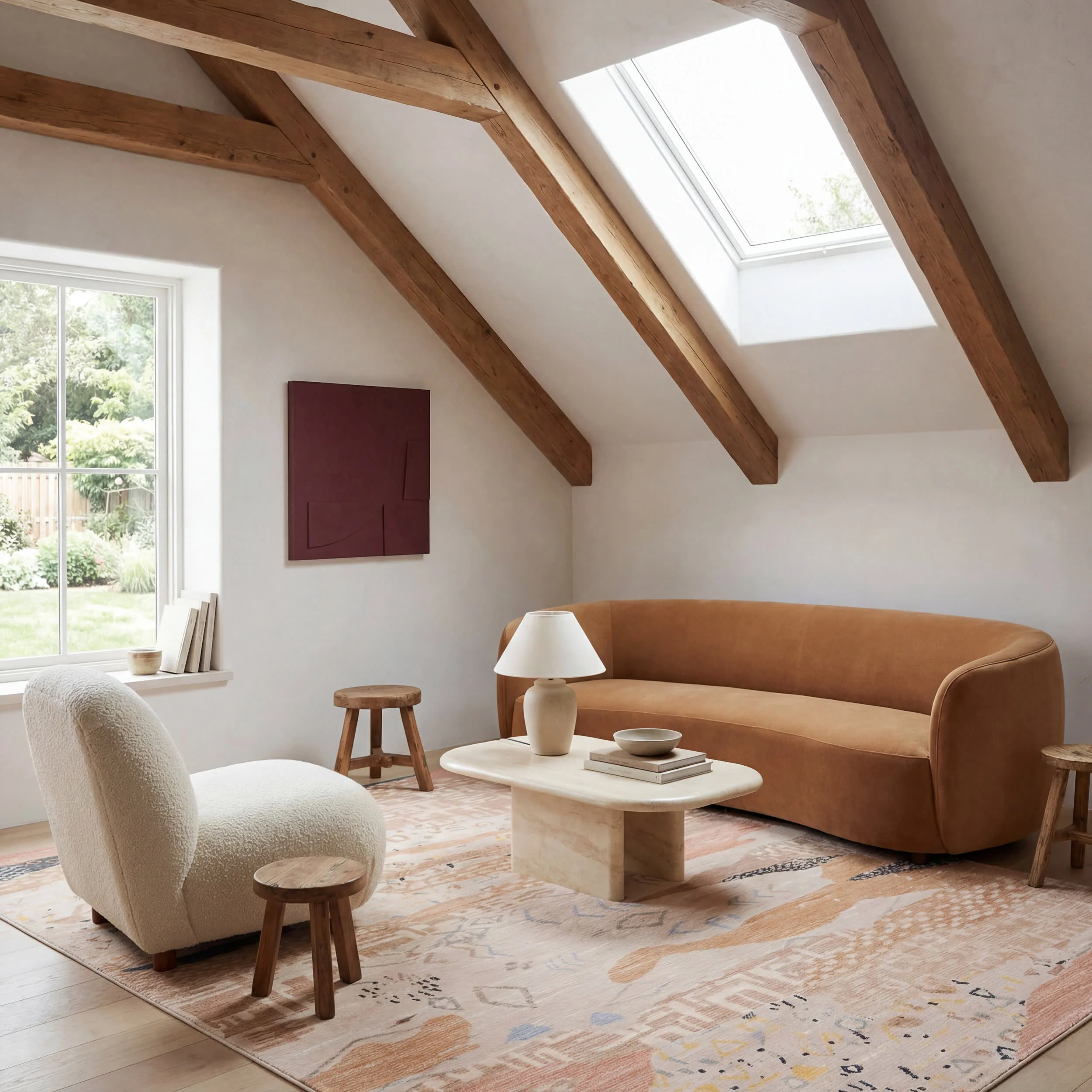 Sonace Moroccan Washable Rug | Sand - Image 2