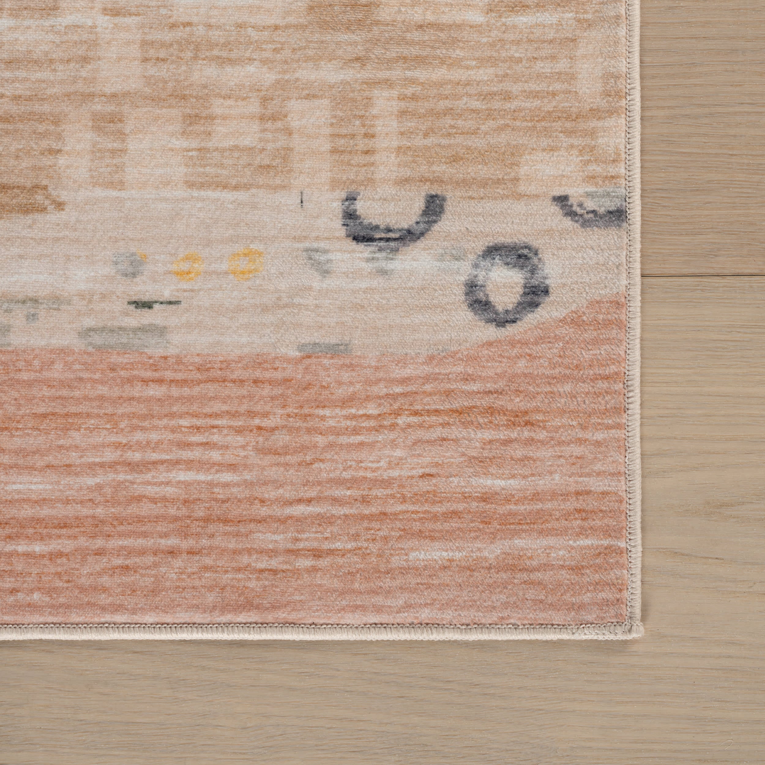 Sonace Moroccan Washable Rug | Sand - Image 4