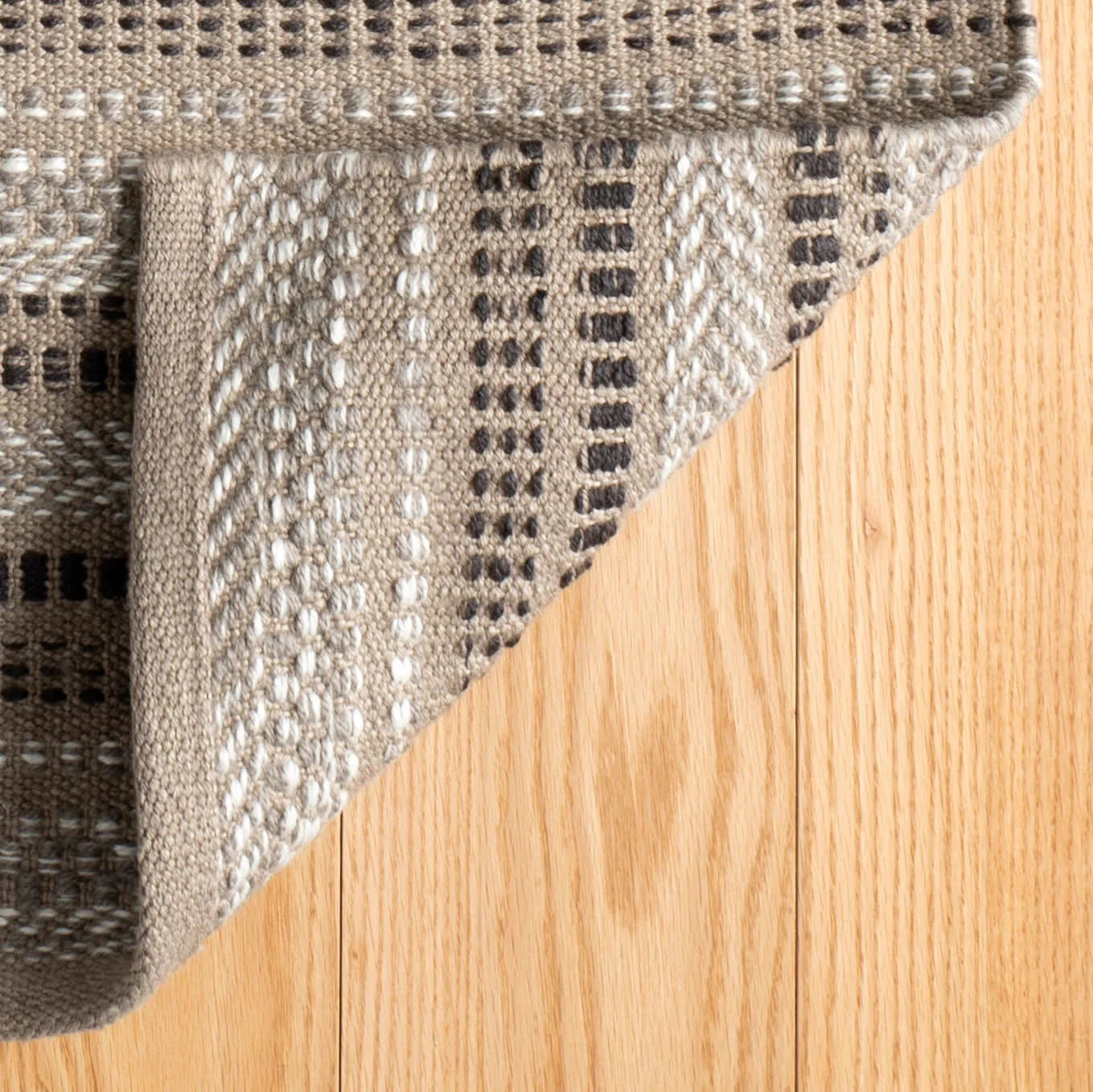Sooner Than Later Handwoven Indoor/Outdoor Rug | Neutral - Image 5