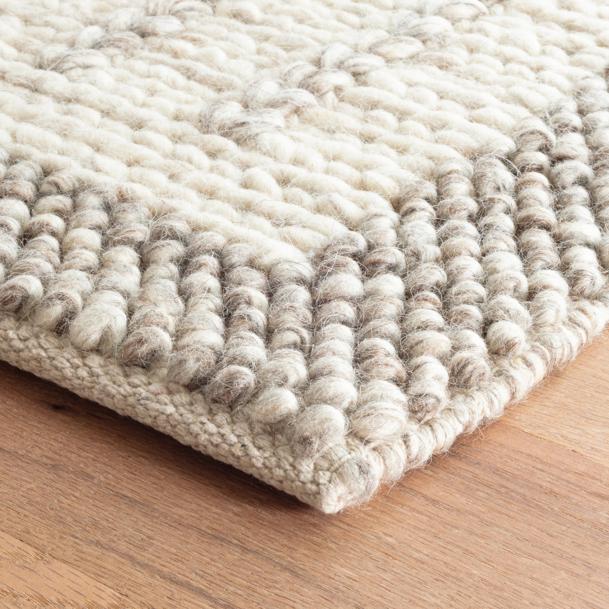 Sorrel Handwoven Wool Rug | Neutral - Image 5