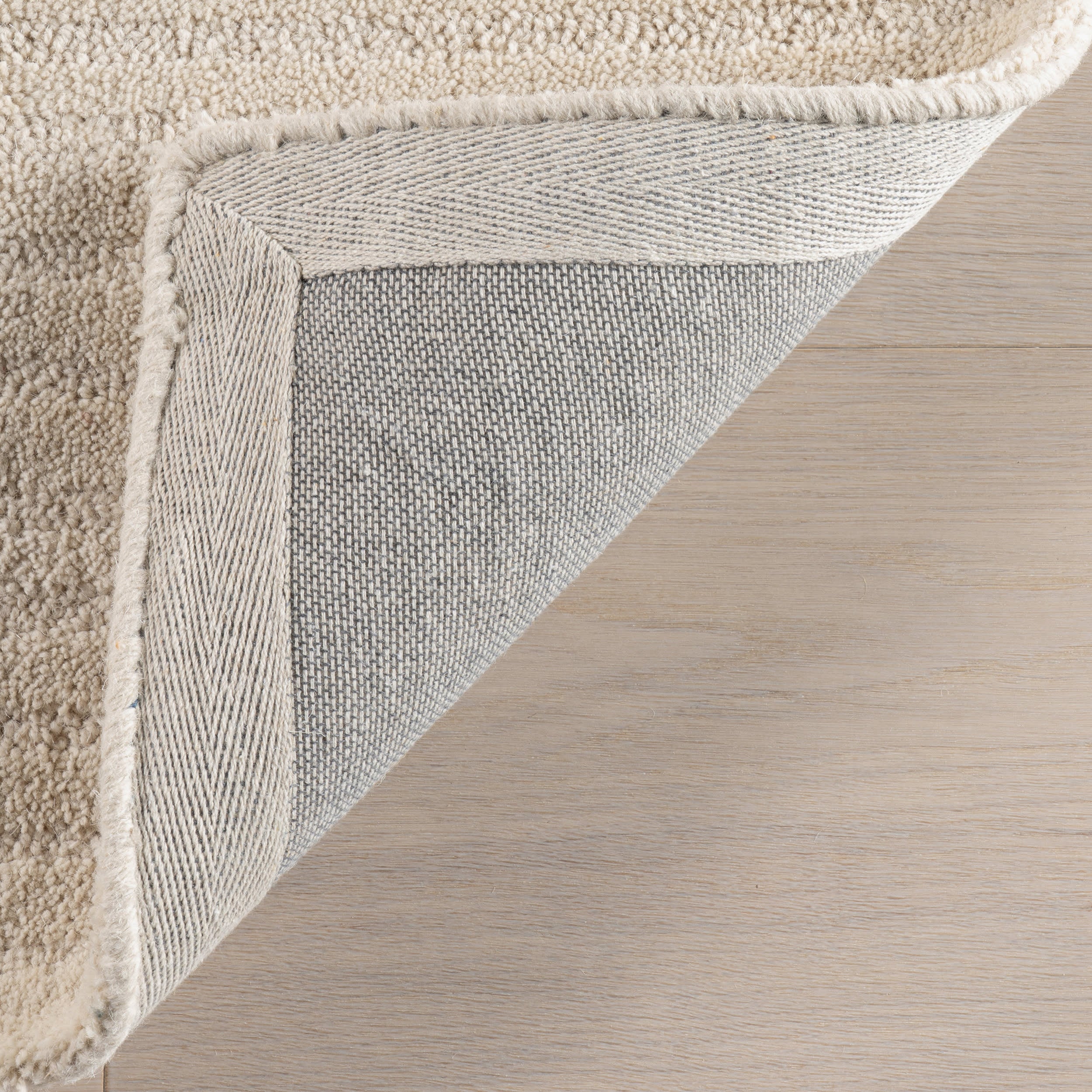 Southwest Striped Wool Rug | Beige - Image 6