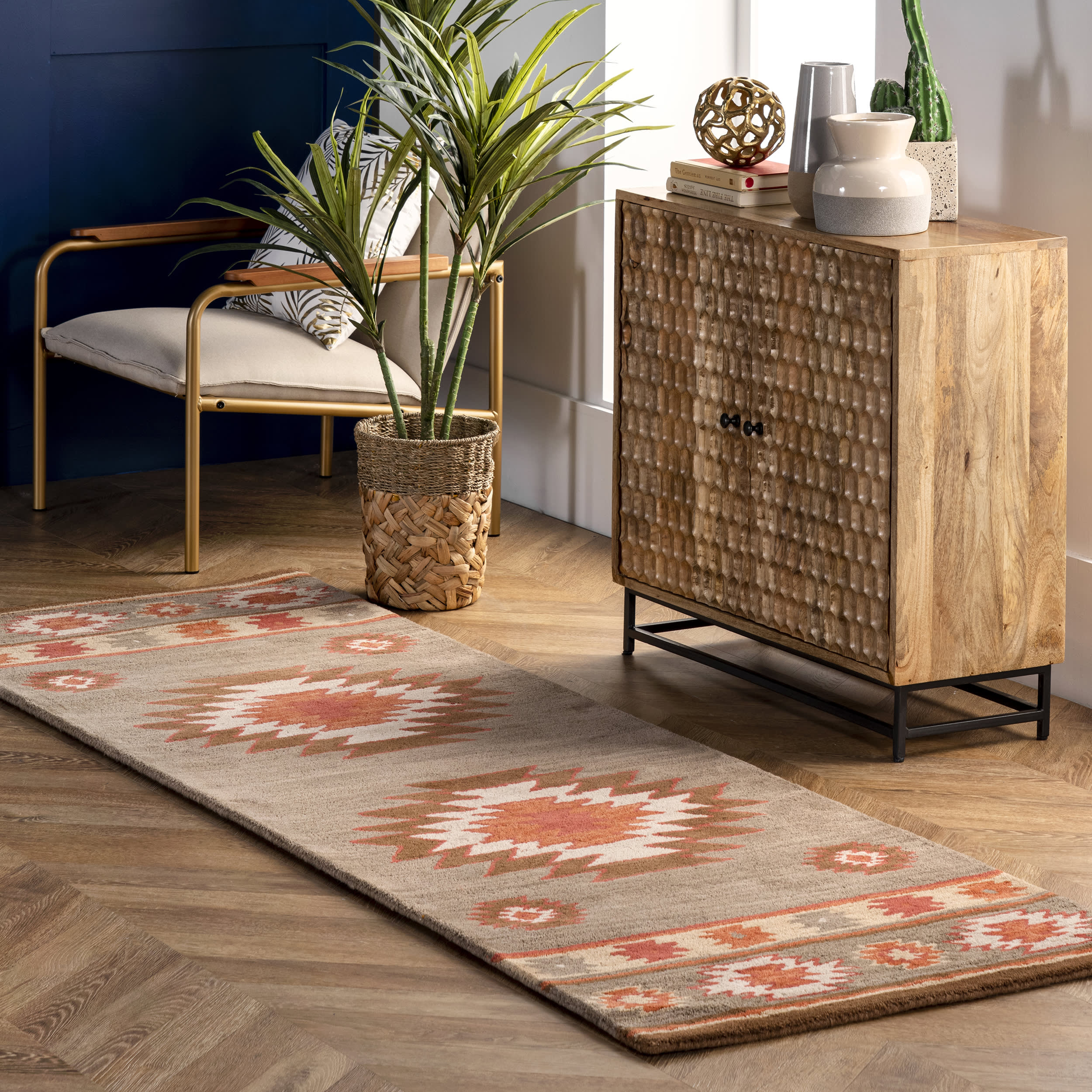 Southwestern Rug | Sage - Image 2