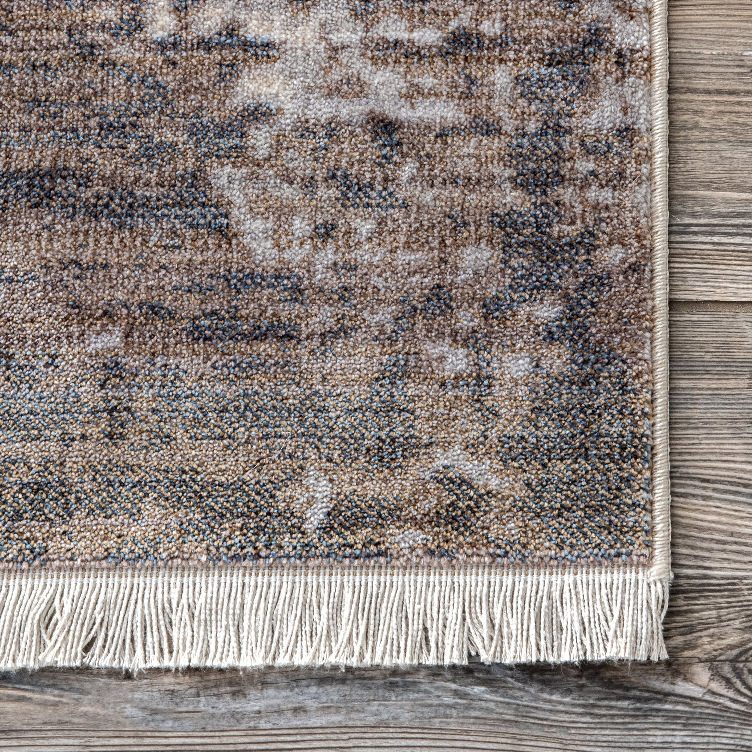 Splashed Abstract Rug | Beige - Image 3