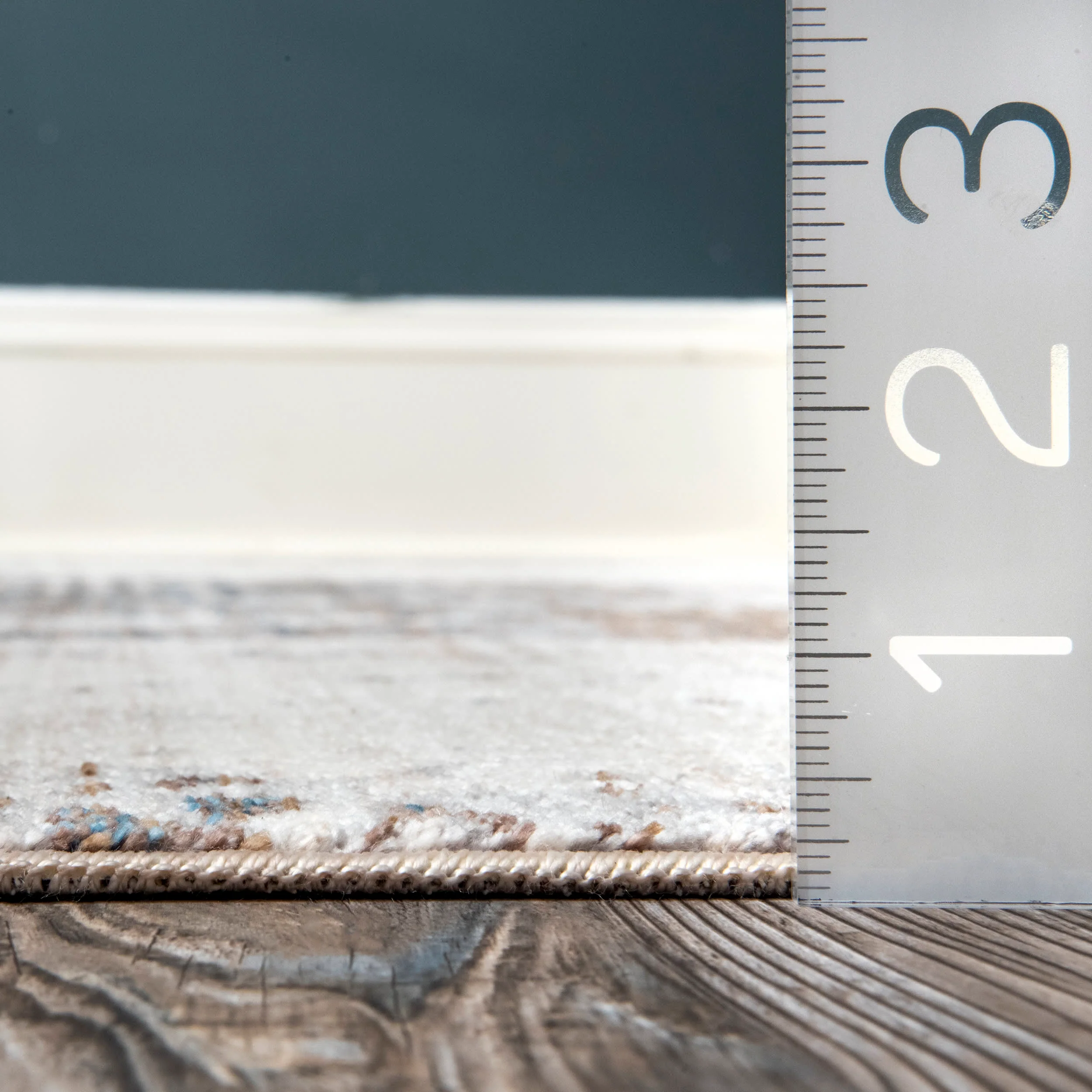 Splashed Abstract Rug | Beige - Image 5