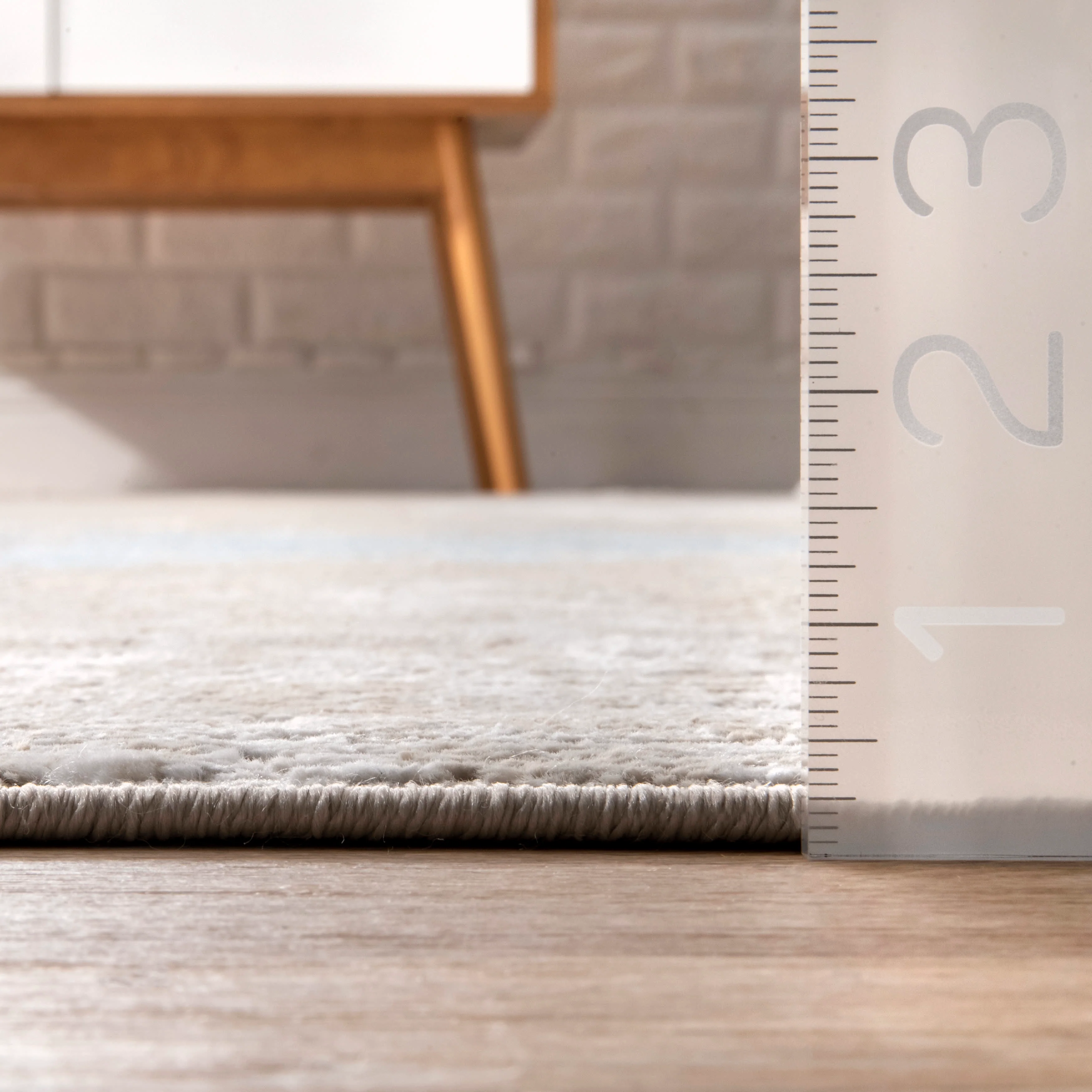 Splatter Abstract Rug | Beige - Image 5