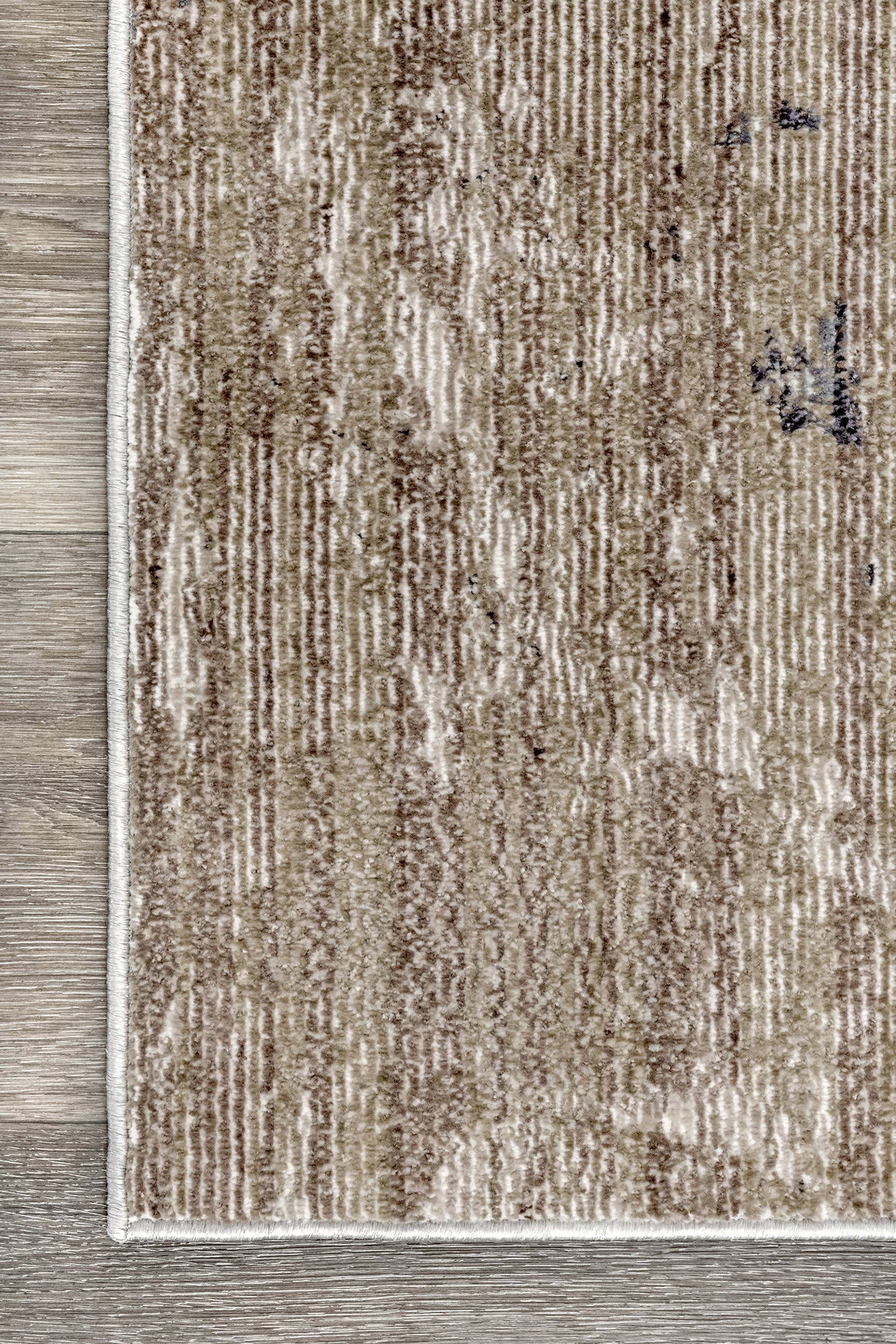 Splattered Abstract Rug | Grey - Image 3
